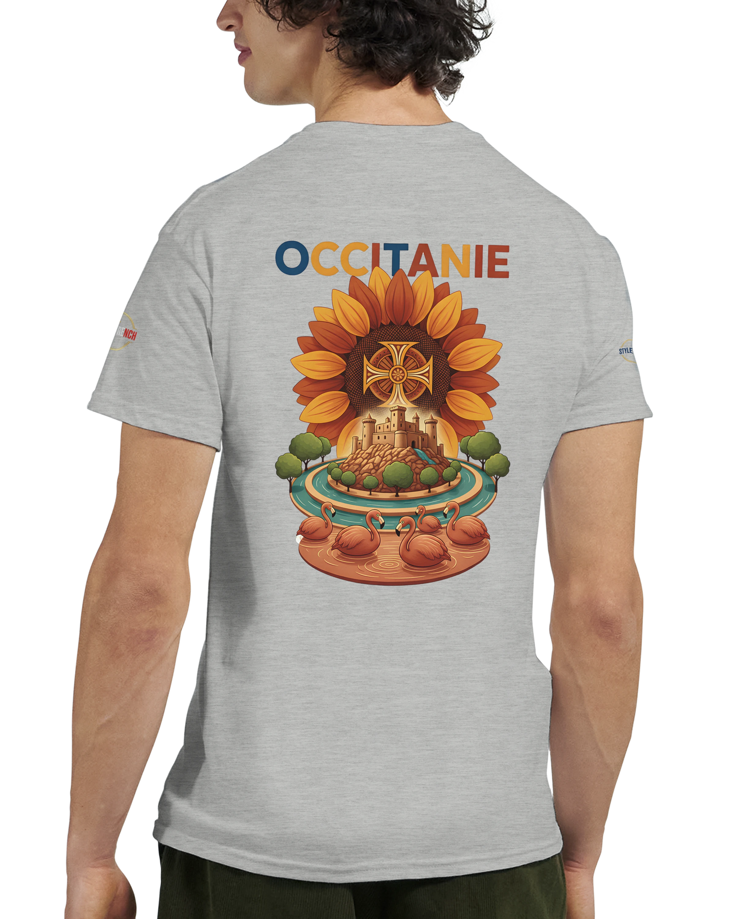 T-shirt Unisexe Occitanie – Coton Épais Premium