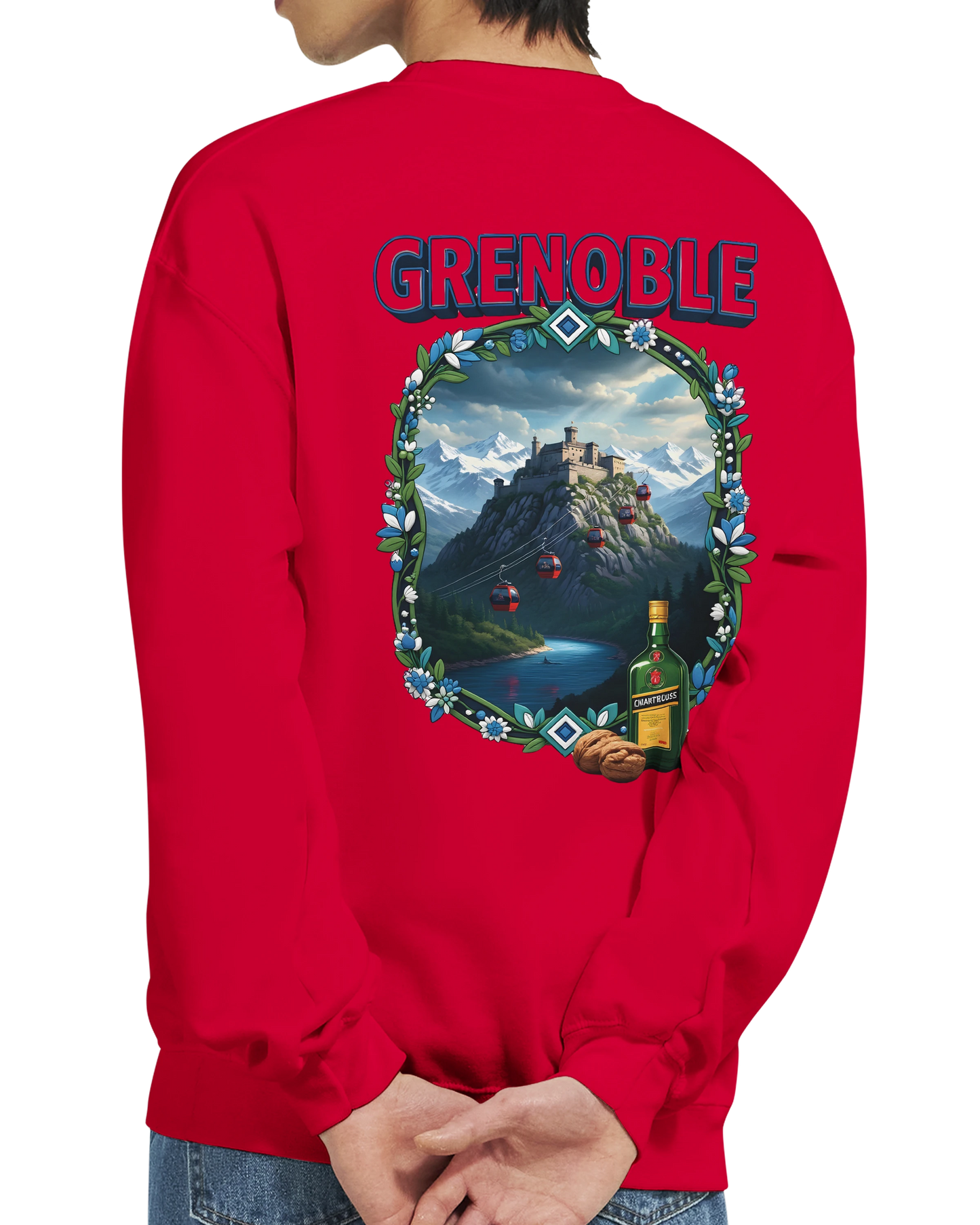 Sweat-shirt unisexe Grenoble – Style urbain premium