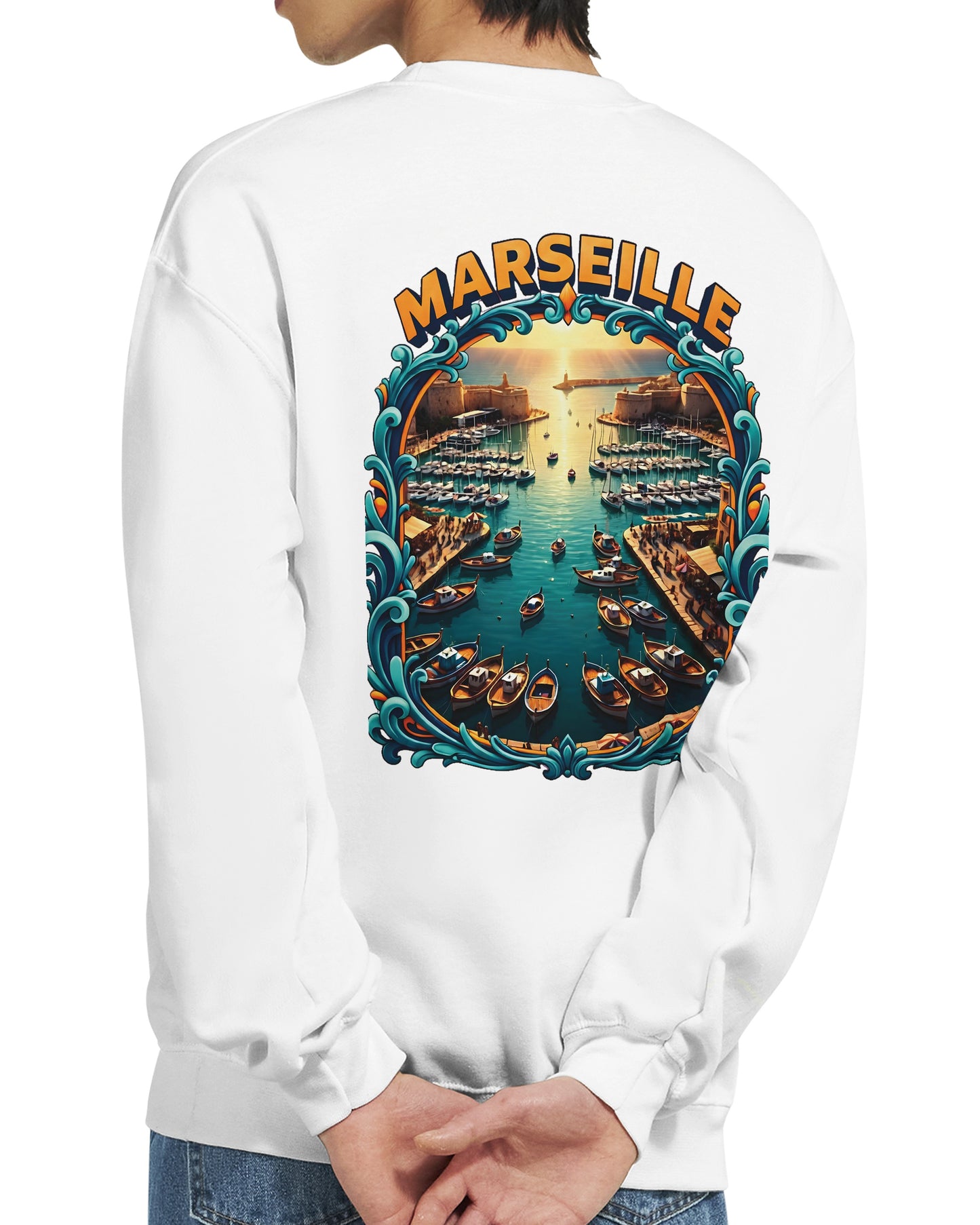 Sweat-shirt Unisexe Marseille - Confort Premium et Style Urbain