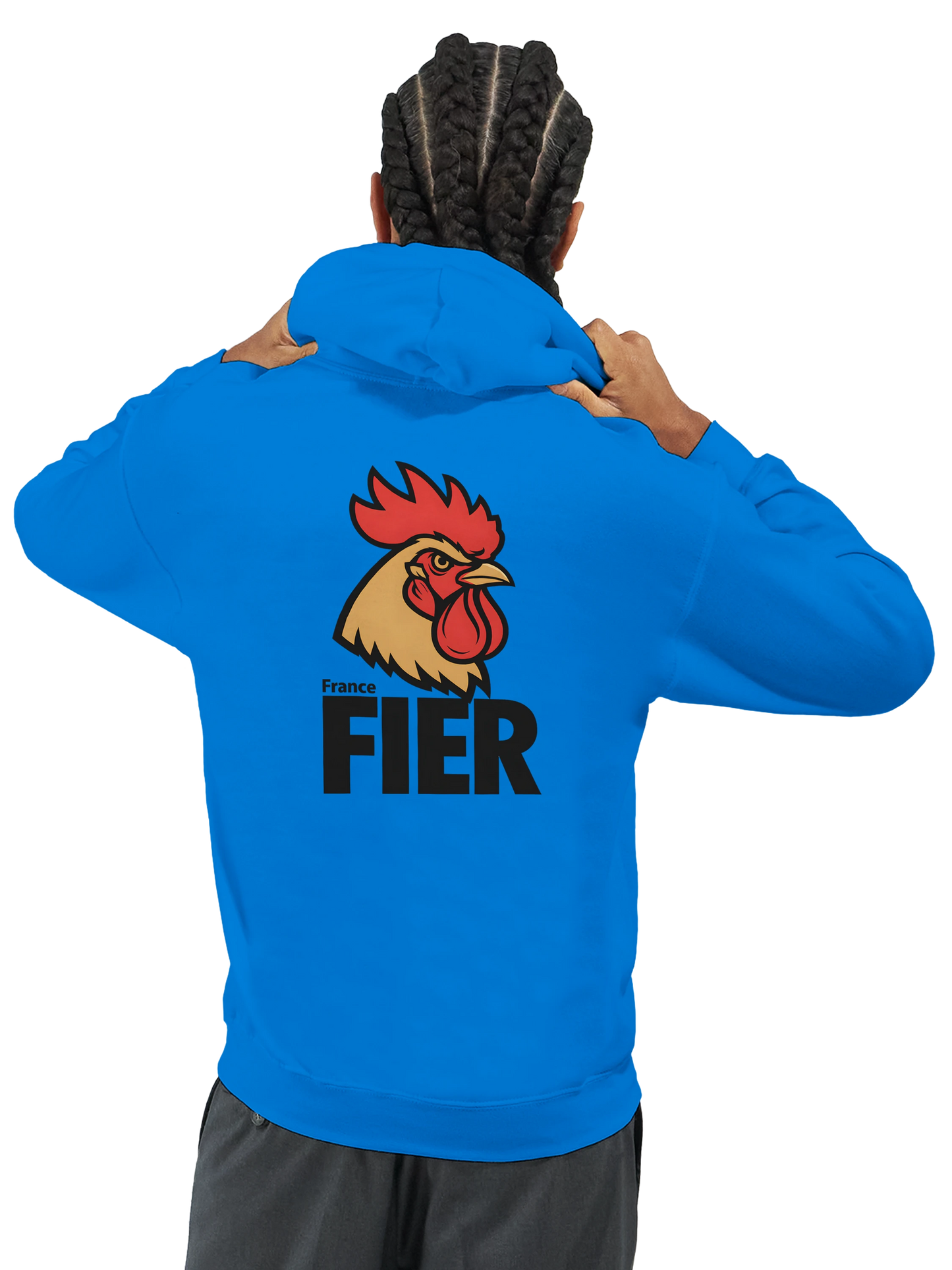 Sweat à Capuche Homme France Fière – Premium Confort et Style