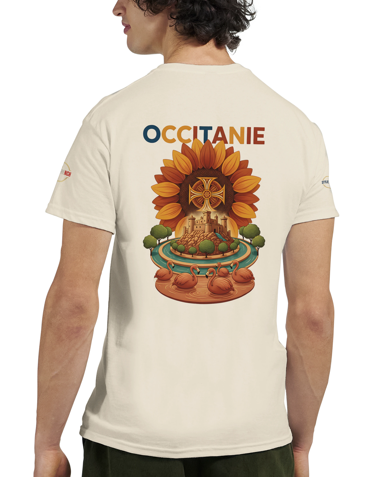 T-shirt Unisexe Occitanie – Coton Épais Premium