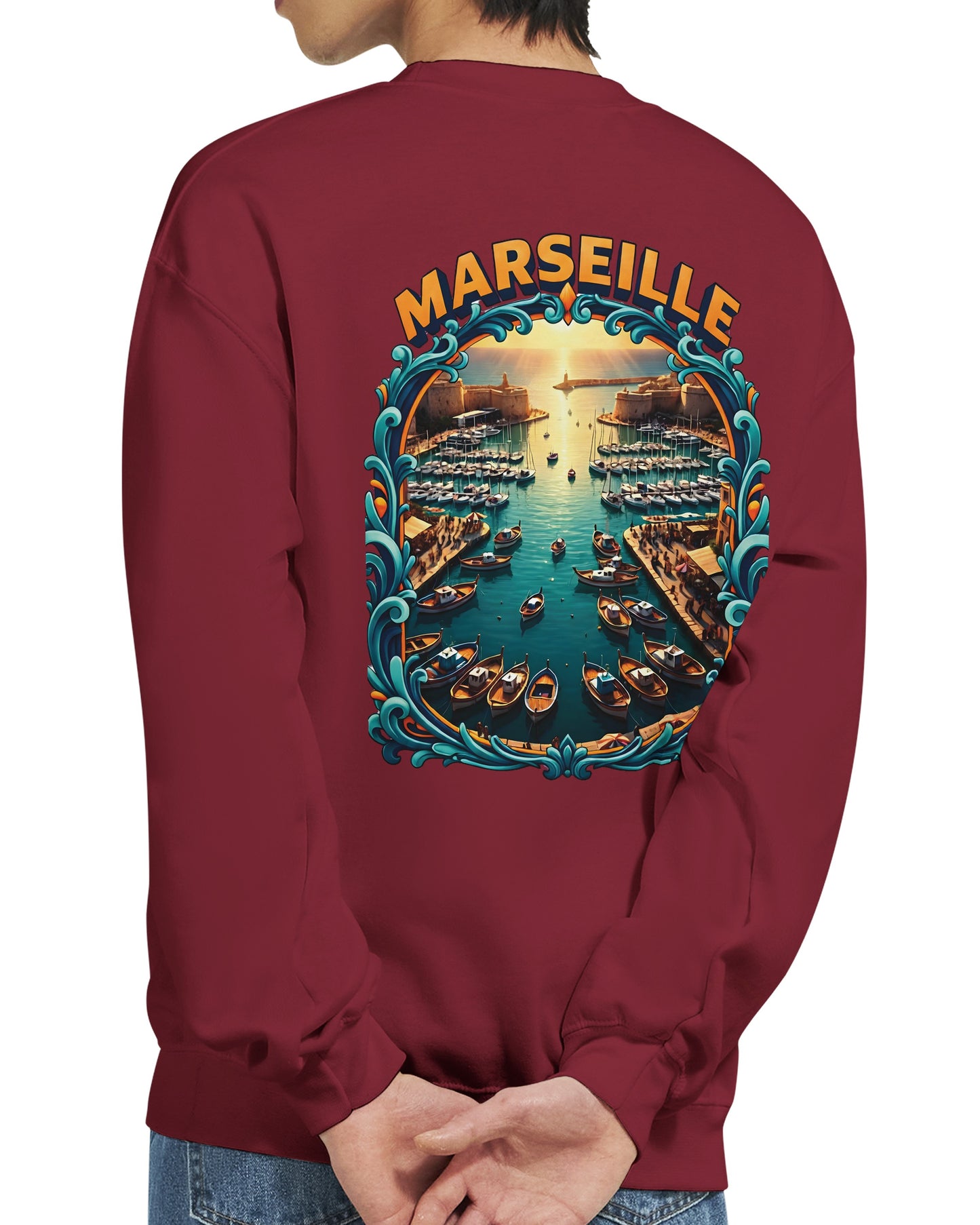 Sweat-shirt Unisexe Marseille - Confort Premium et Style Urbain