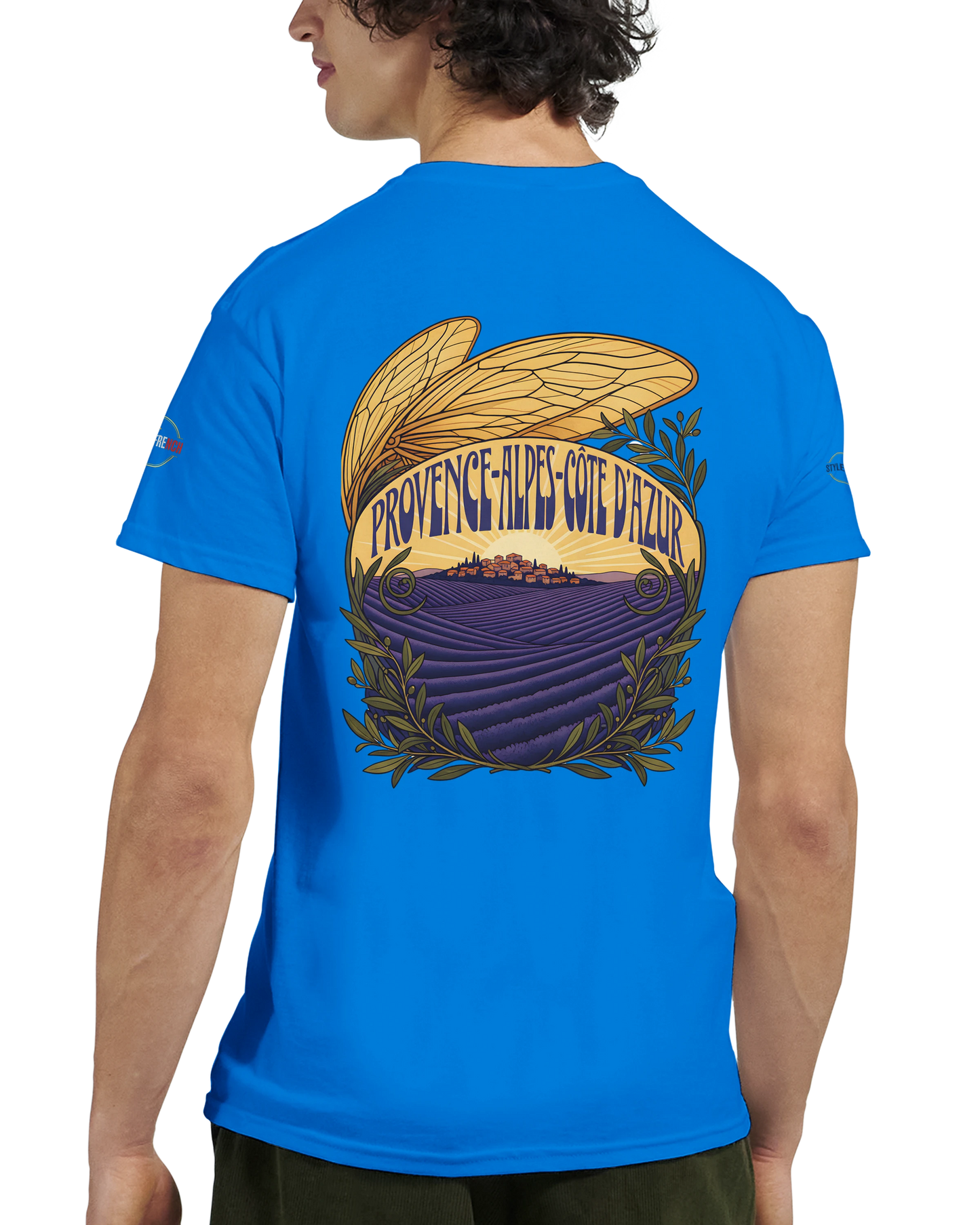 T-Shirt Unisexe Provence-Alpes-Côte d'Azur – Coton Épais Premium