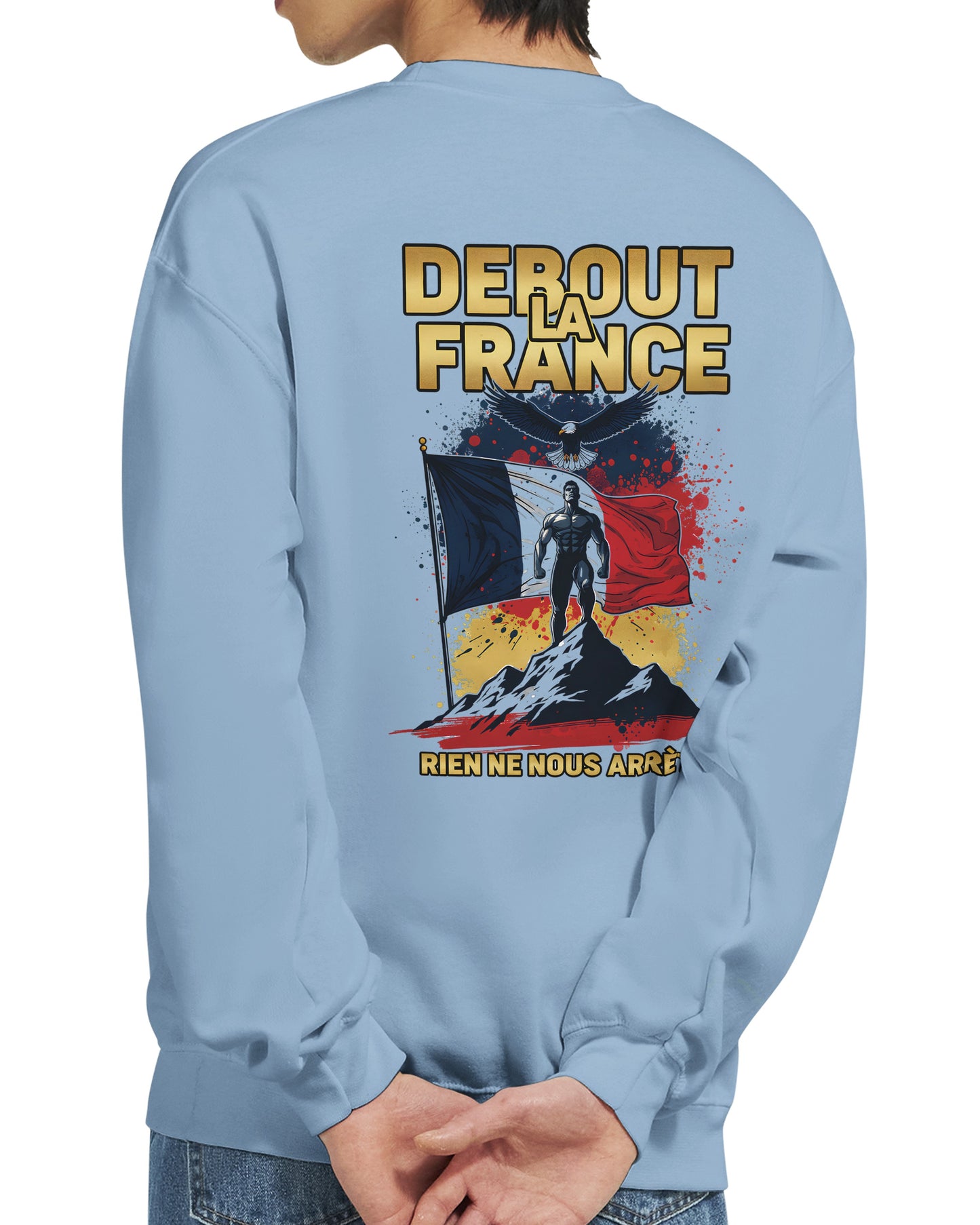 Sweat-shirt Debout La France - Confort Premium et Design Classique