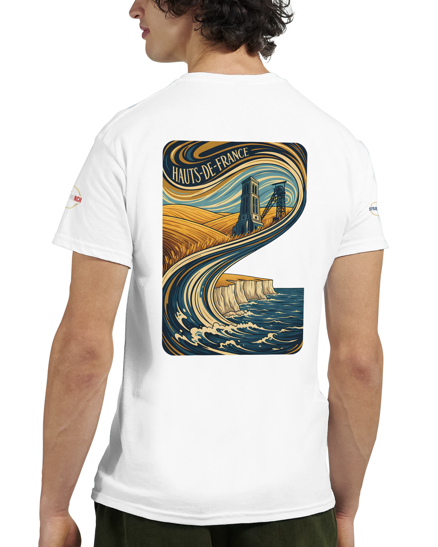 T-shirt Unisexe Haut de France - Coton Épais Premium
