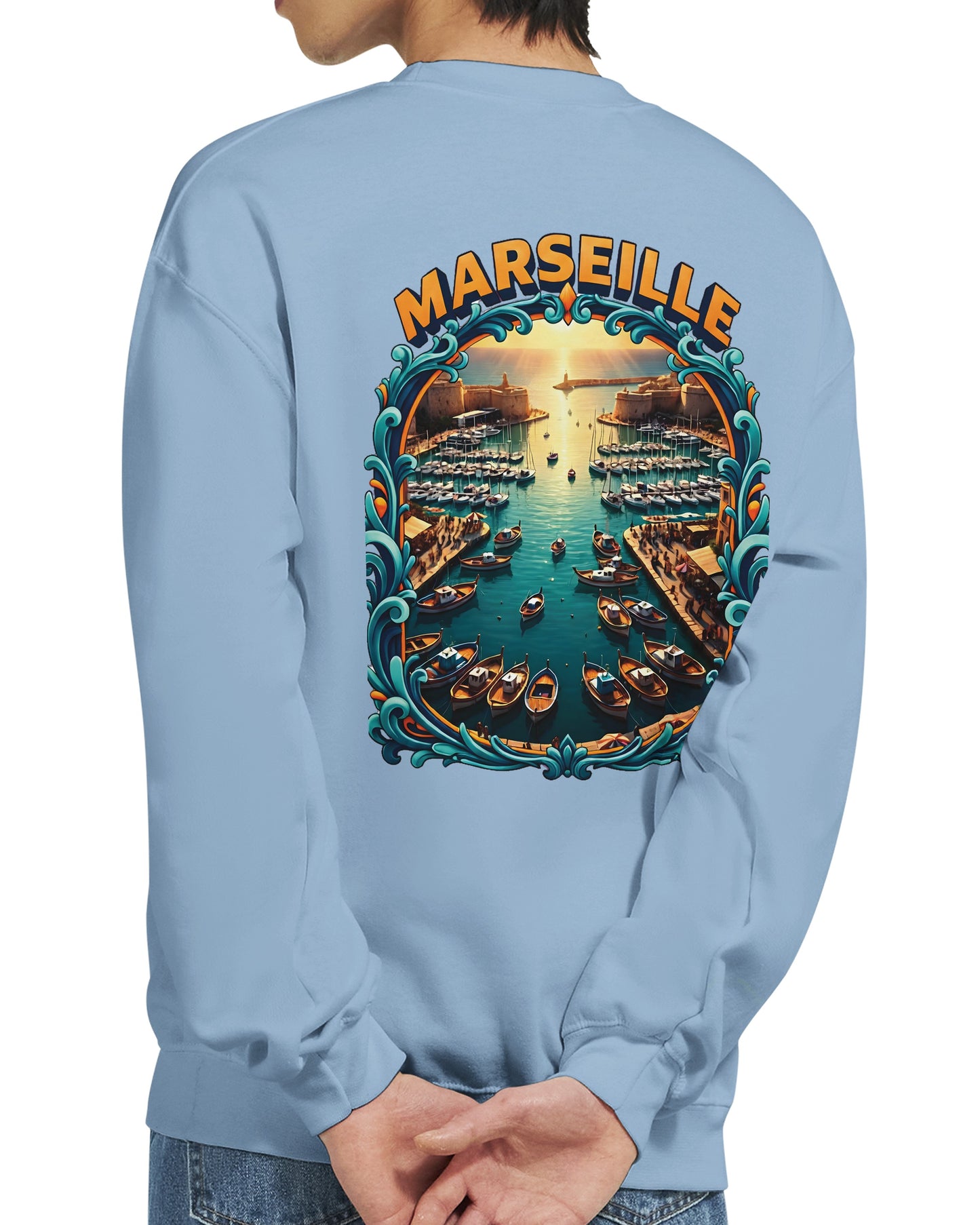 Sweat-shirt Unisexe Marseille - Confort Premium et Style Urbain