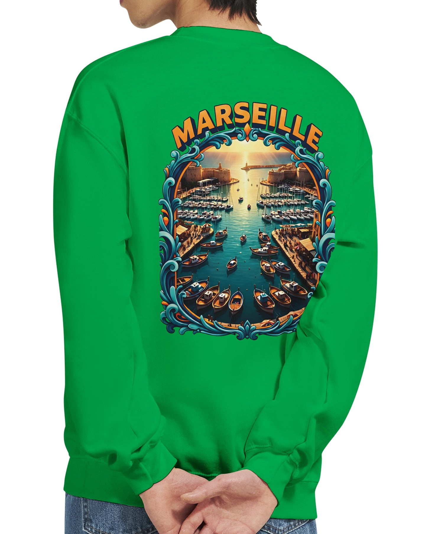 Sweat-shirt Unisexe Marseille - Confort Premium et Style Urbain