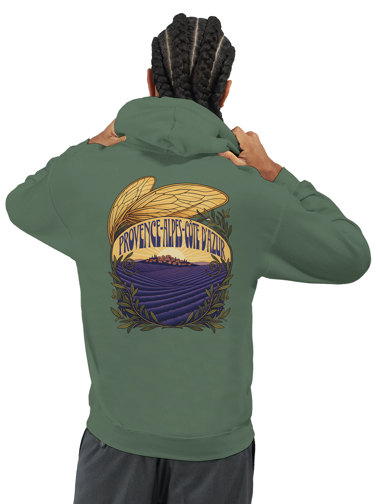 Sweat à capuche unisexe Provence-Alpes-Côte d'Azur – Confort premium
