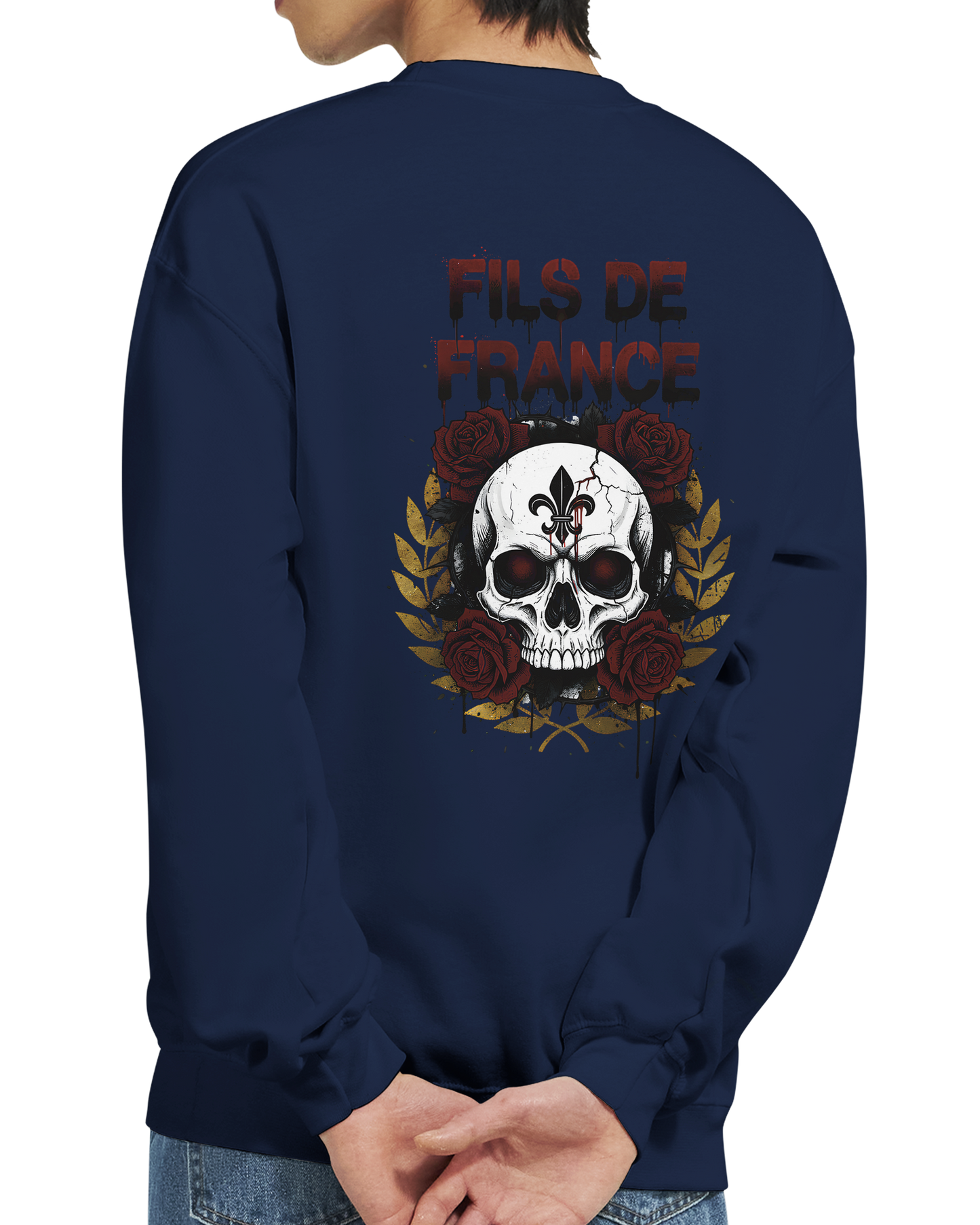 Sweat-shirt Homme Fils de France –Premium Confort Classique