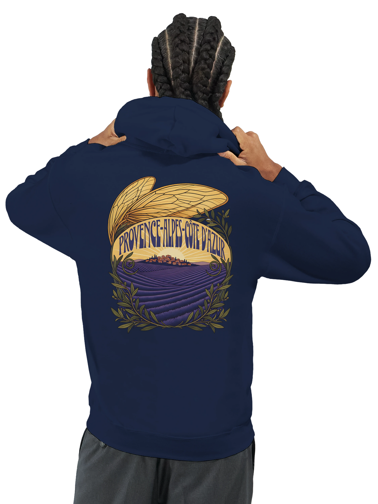 Sweat à capuche unisexe Provence-Alpes-Côte d'Azur – Confort premium