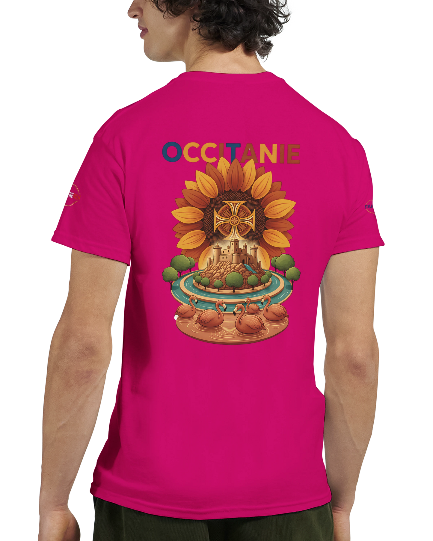 T-shirt Unisexe Occitanie – Coton Épais Premium