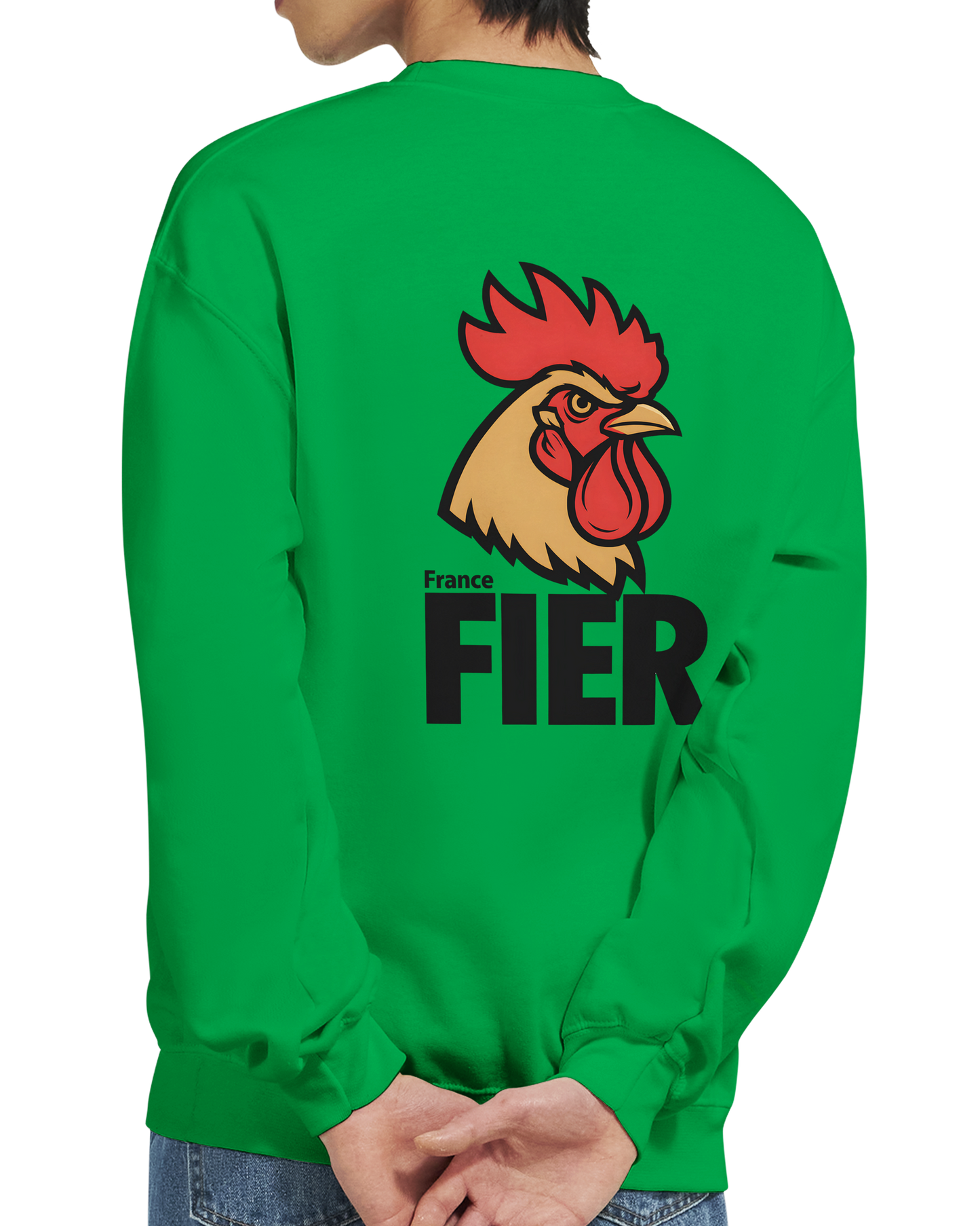 Sweat-shirt Homme France Fier - Coupe Classique et Confort Premium