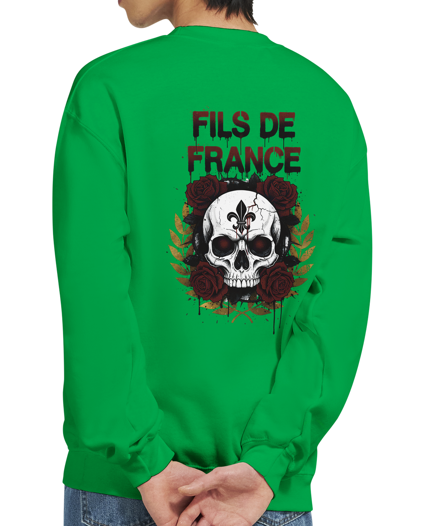 Sweat-shirt Homme Fils de France –Premium Confort Classique