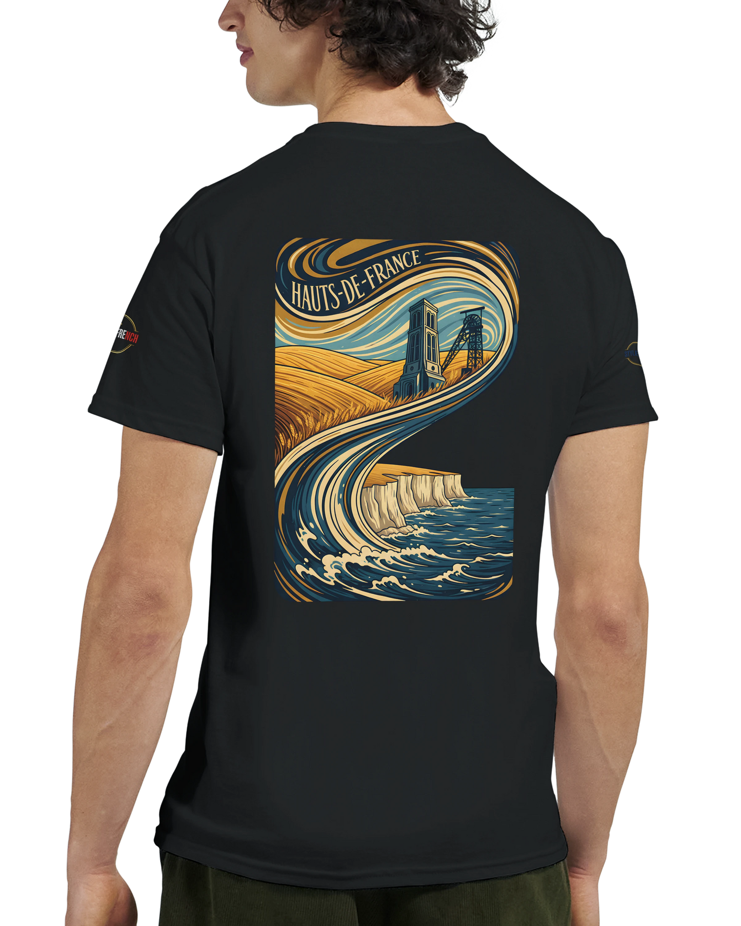 T-shirt Unisexe Haut de France - Coton Épais Premium