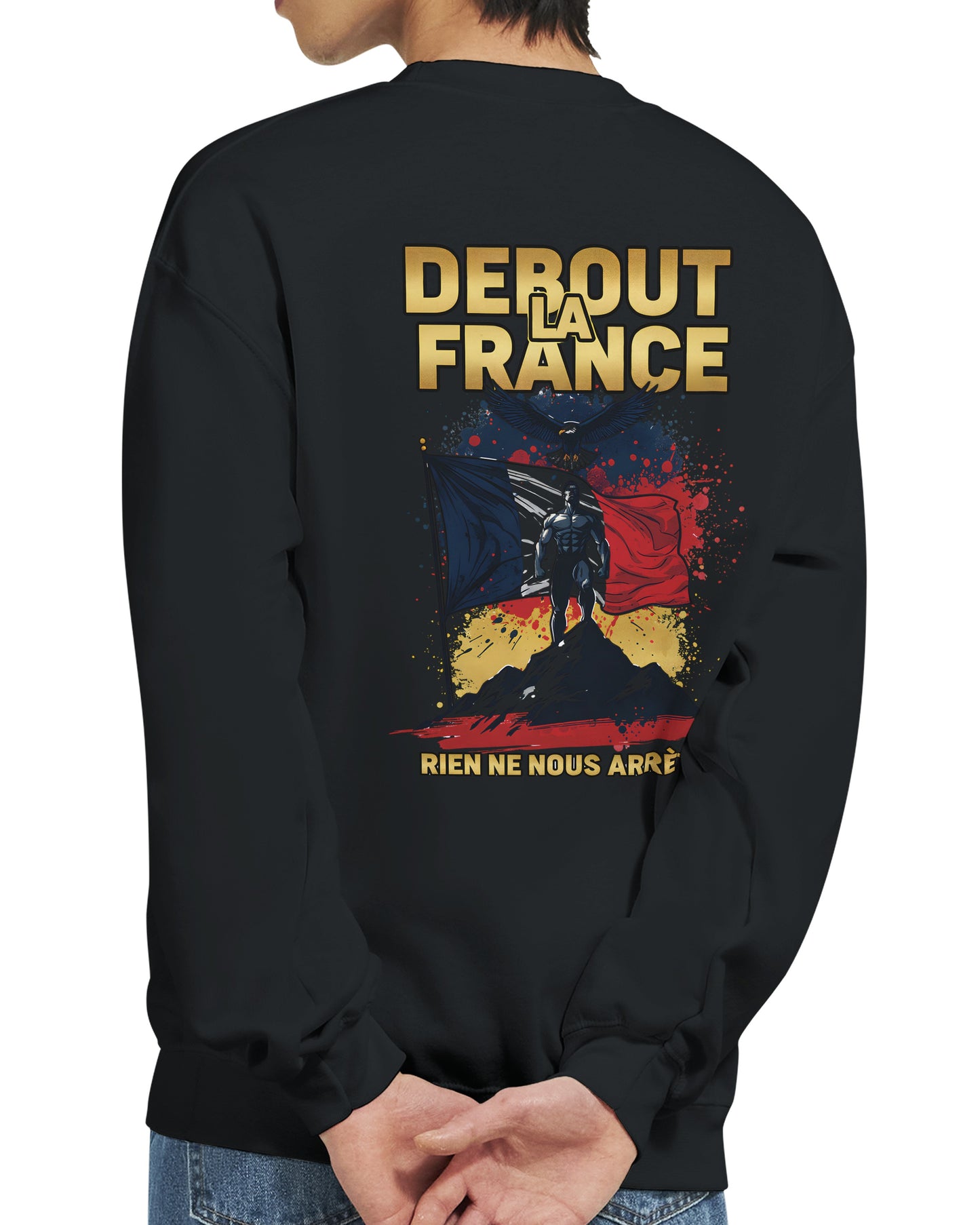 Sweat-shirt Debout La France - Confort Premium et Design Classique