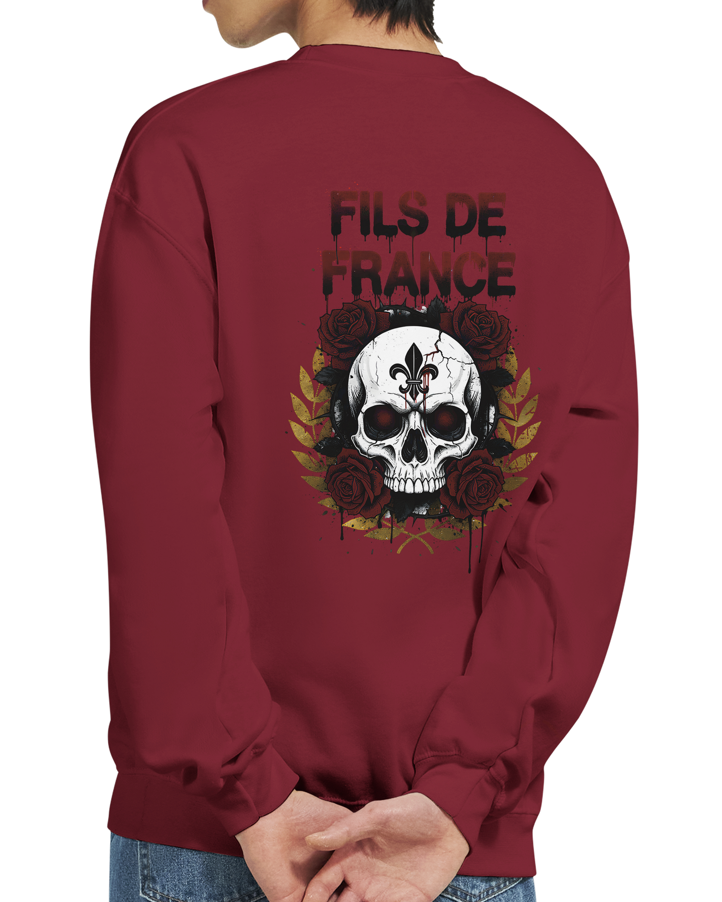 Sweat-shirt Homme Fils de France –Premium Confort Classique