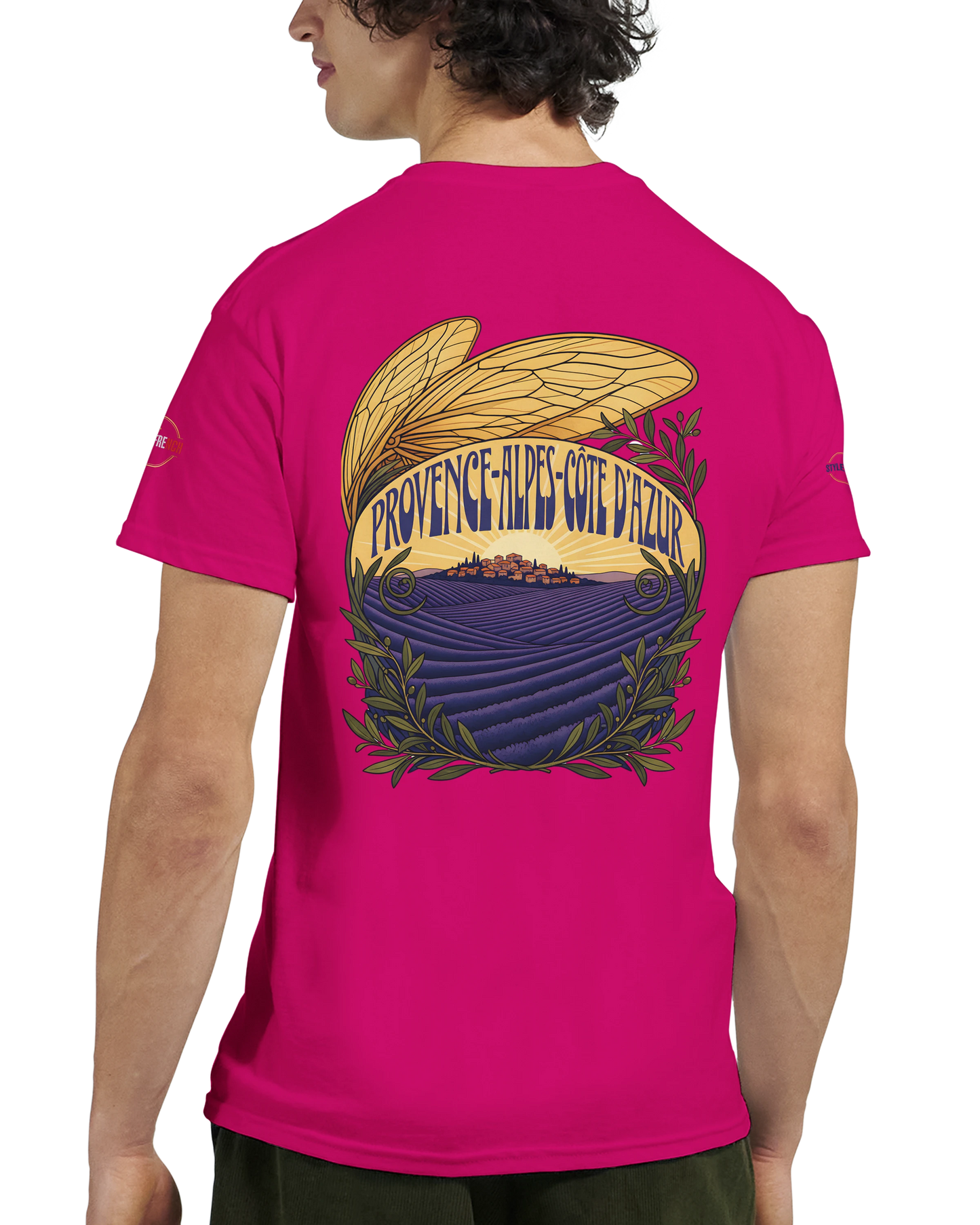 T-Shirt Unisexe Provence-Alpes-Côte d'Azur – Coton Épais Premium