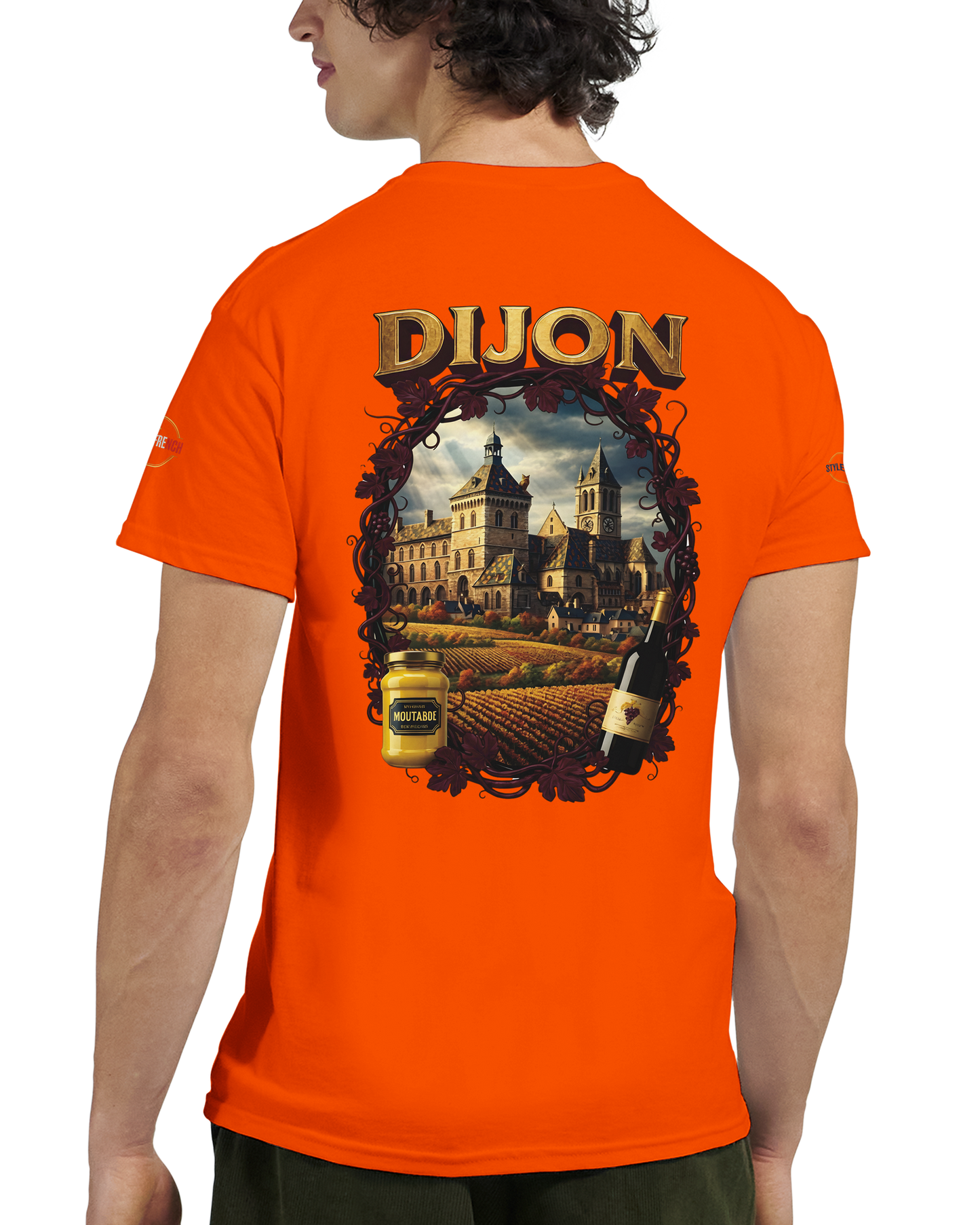 T-shirt Unisexe Dijon – Ville de France en Coton Premium