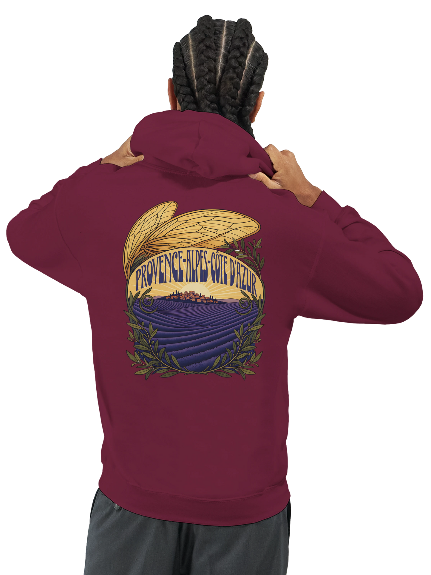 Sweat à capuche unisexe Provence-Alpes-Côte d'Azur – Confort premium
