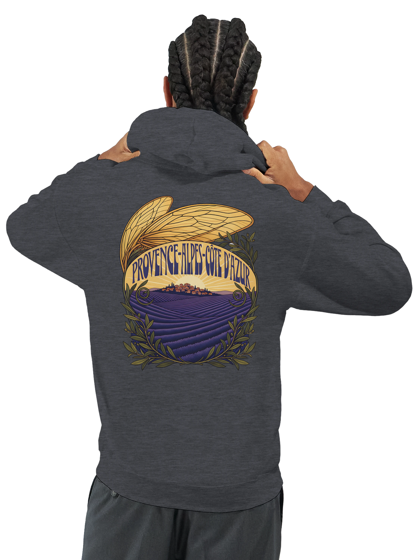 Sweat à capuche unisexe Provence-Alpes-Côte d'Azur – Confort premium