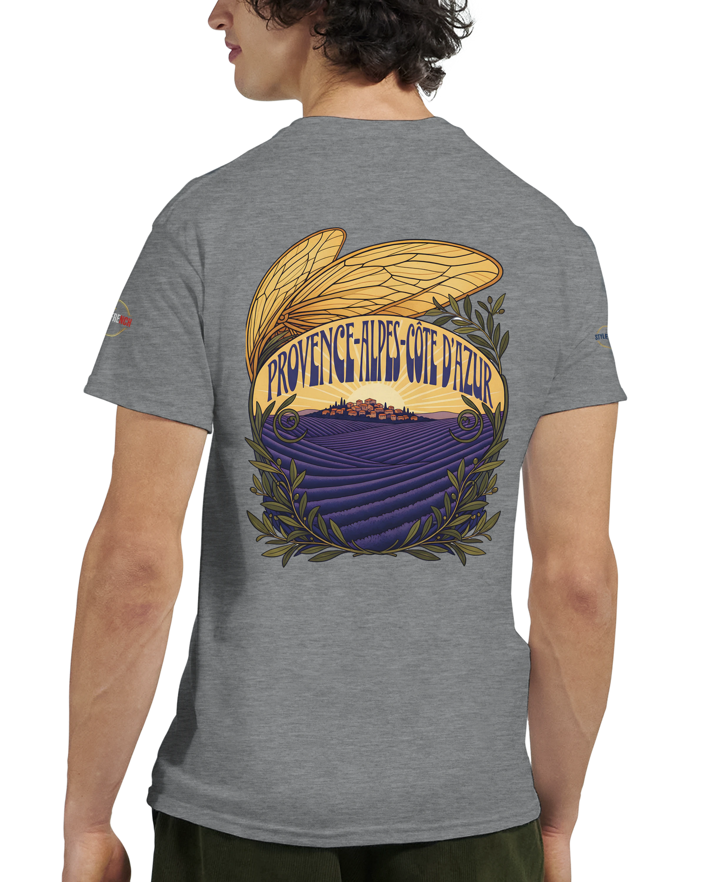 T-Shirt Unisexe Provence-Alpes-Côte d'Azur – Coton Épais Premium