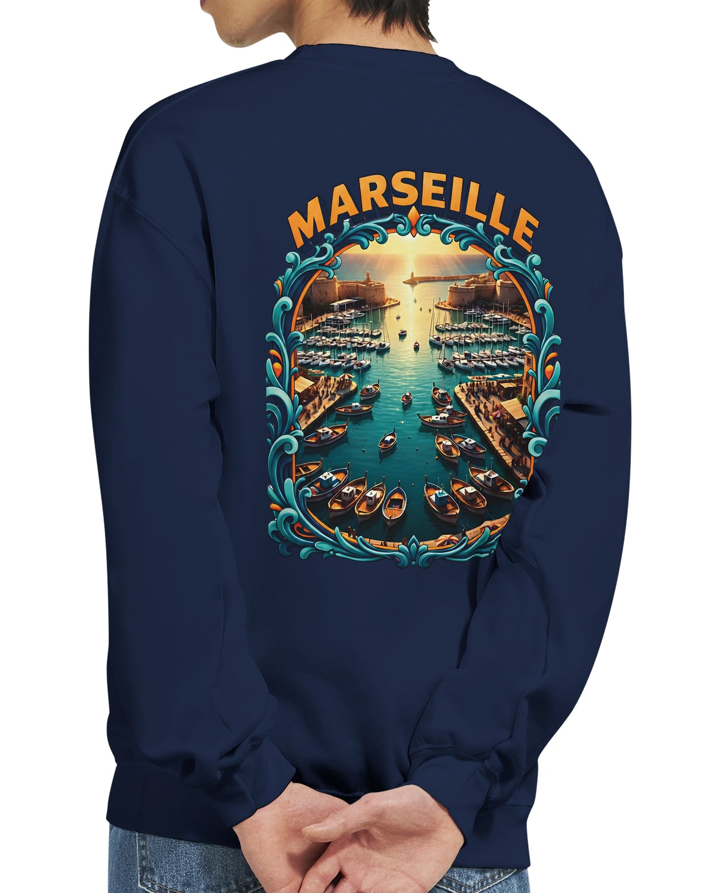 Sweat-shirt Unisexe Marseille - Confort Premium et Style Urbain