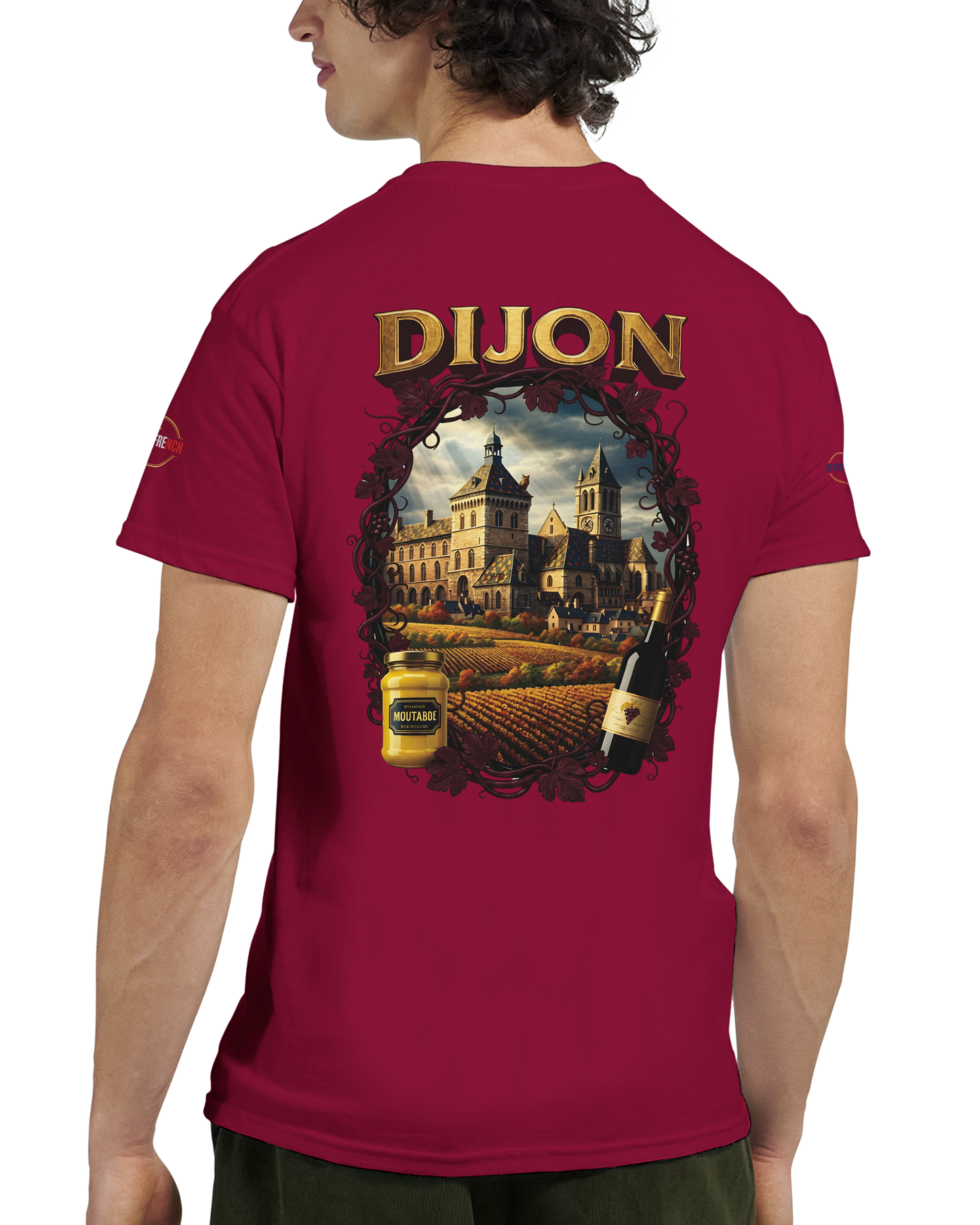 T-shirt Unisexe Dijon – Ville de France en Coton Premium