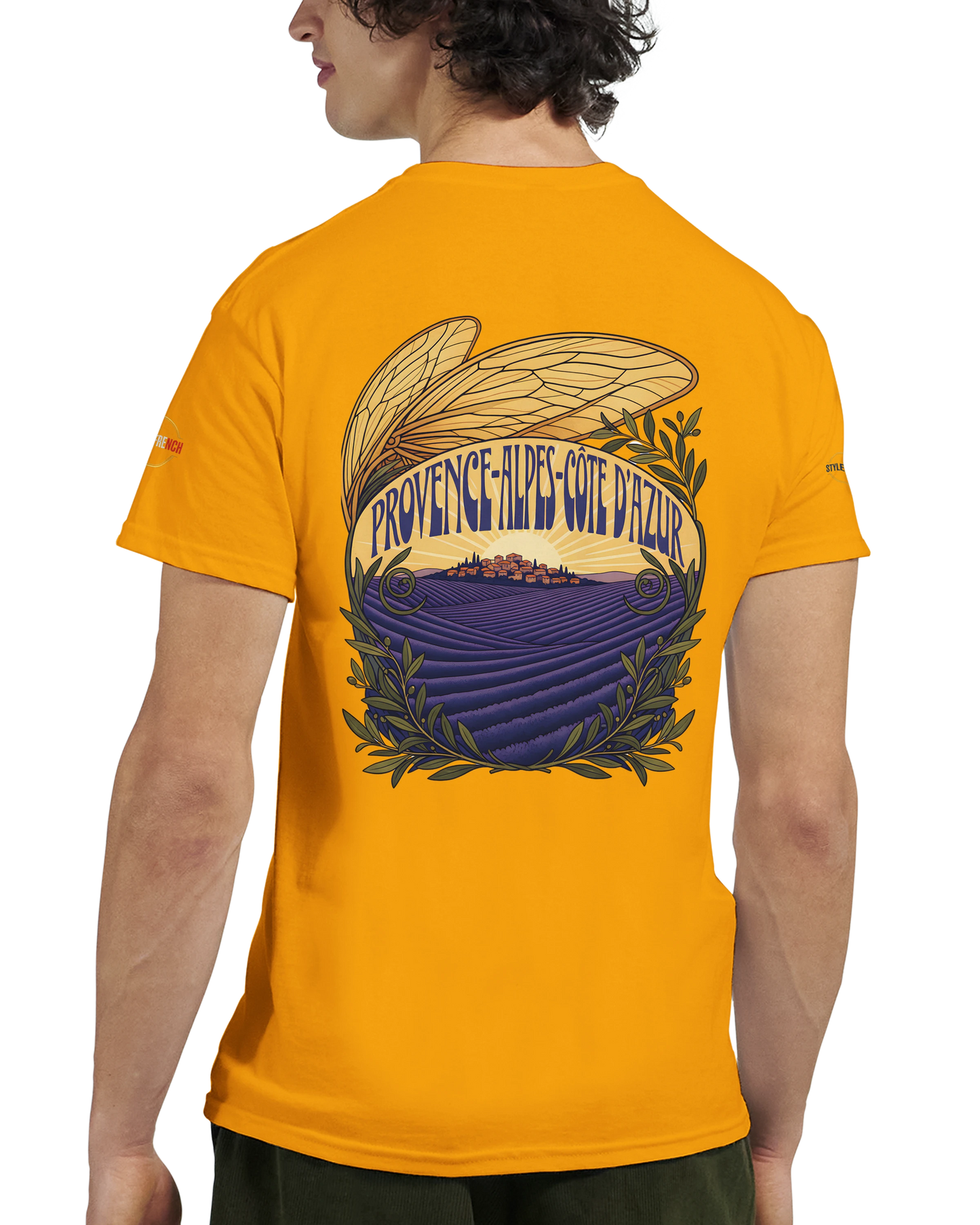 T-Shirt Unisexe Provence-Alpes-Côte d'Azur – Coton Épais Premium