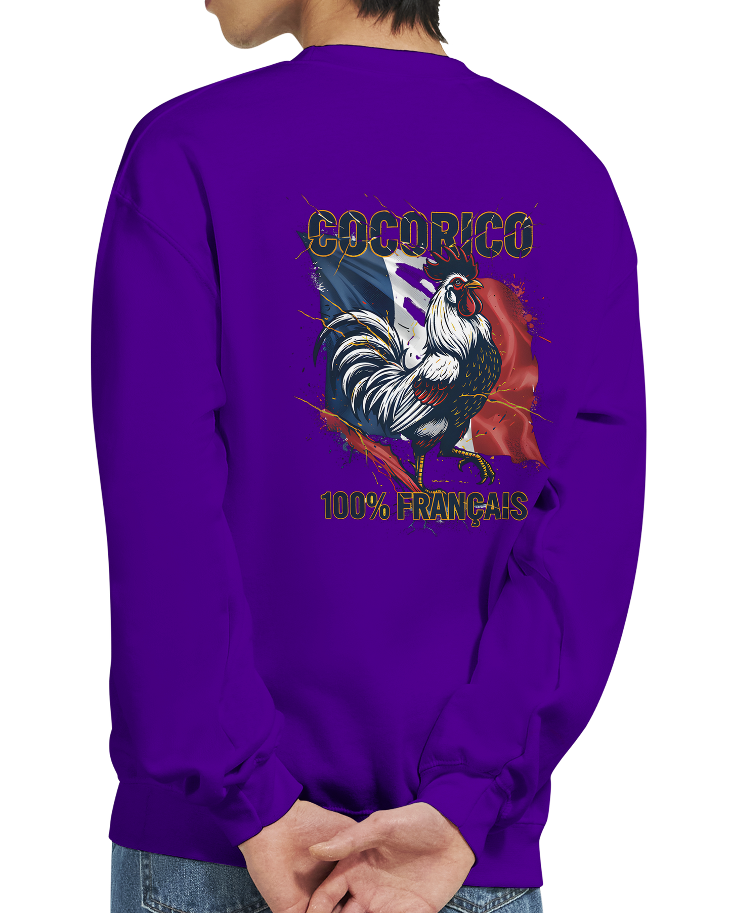 Sweat-shirt Homme Cocorico – Classique et Confortable