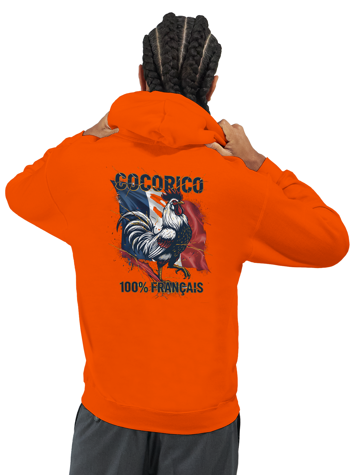 Sweat à Capuche Homme Cocorico – Confort et Style Français