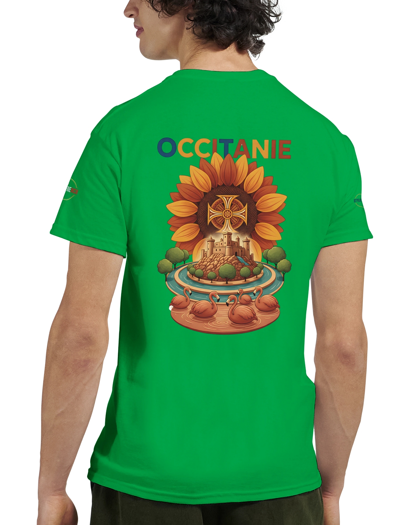 T-shirt Unisexe Occitanie – Coton Épais Premium