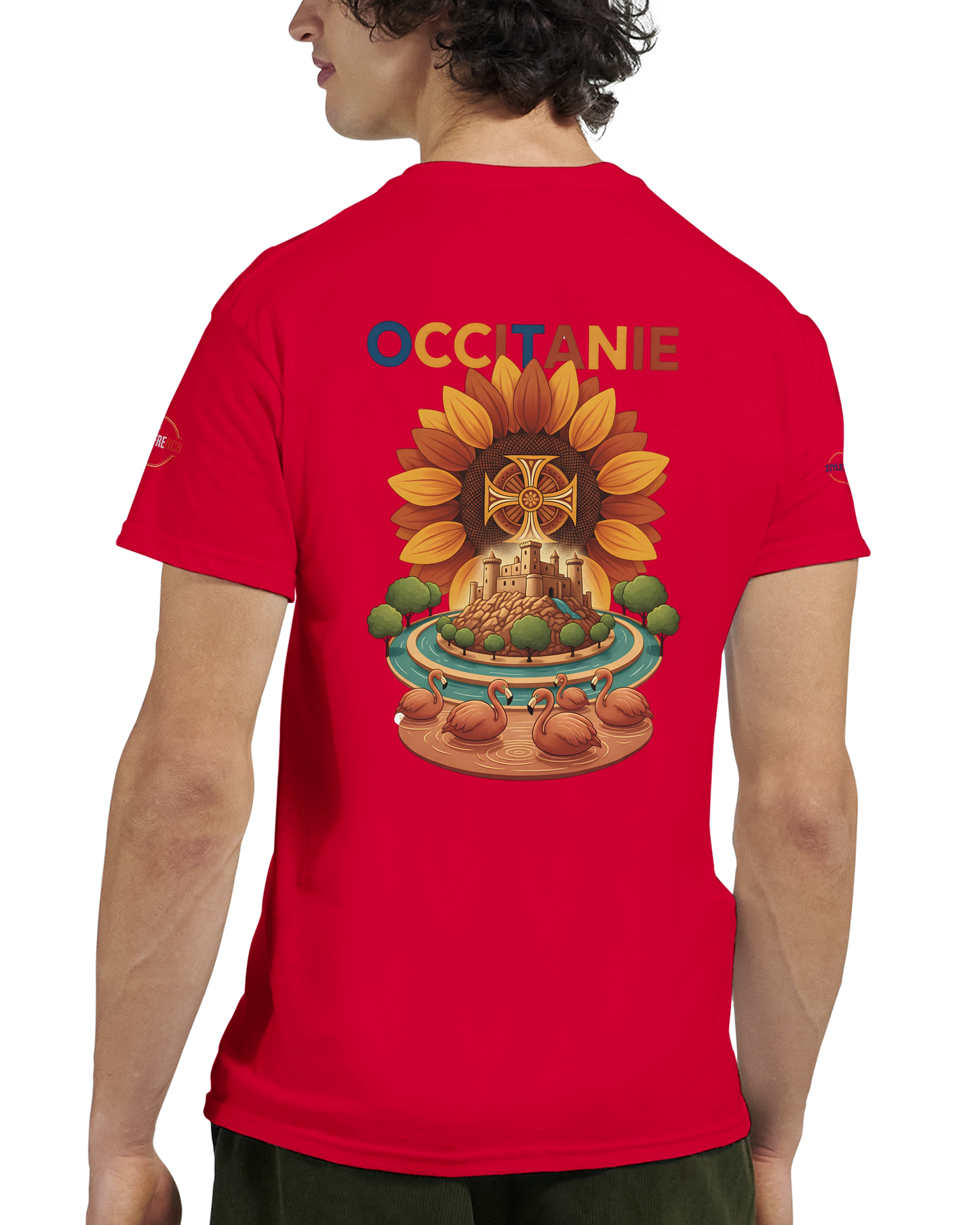 T-shirt Unisexe Occitanie – Coton Épais Premium