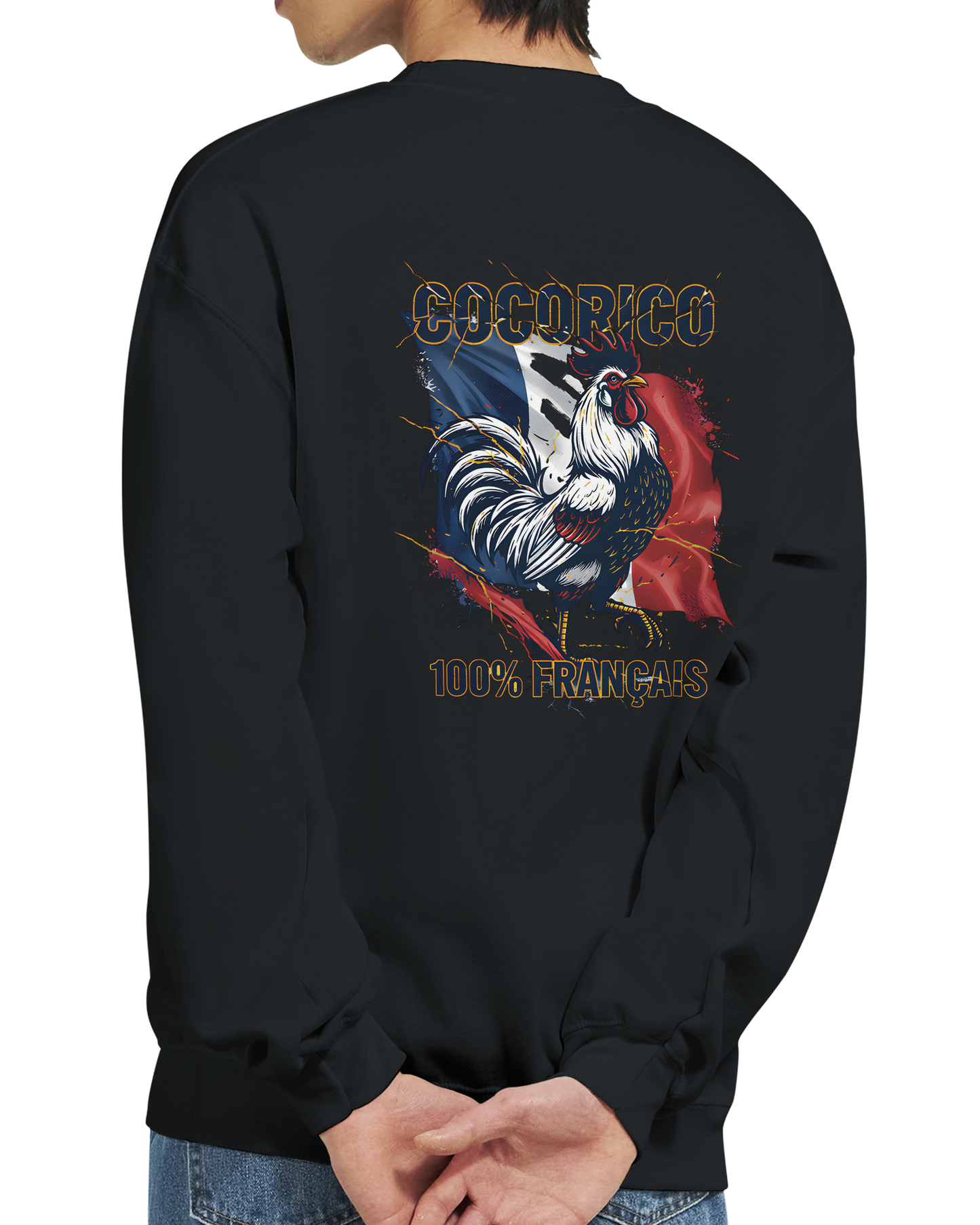 Sweat-shirt Homme Cocorico – Classique et Confortable
