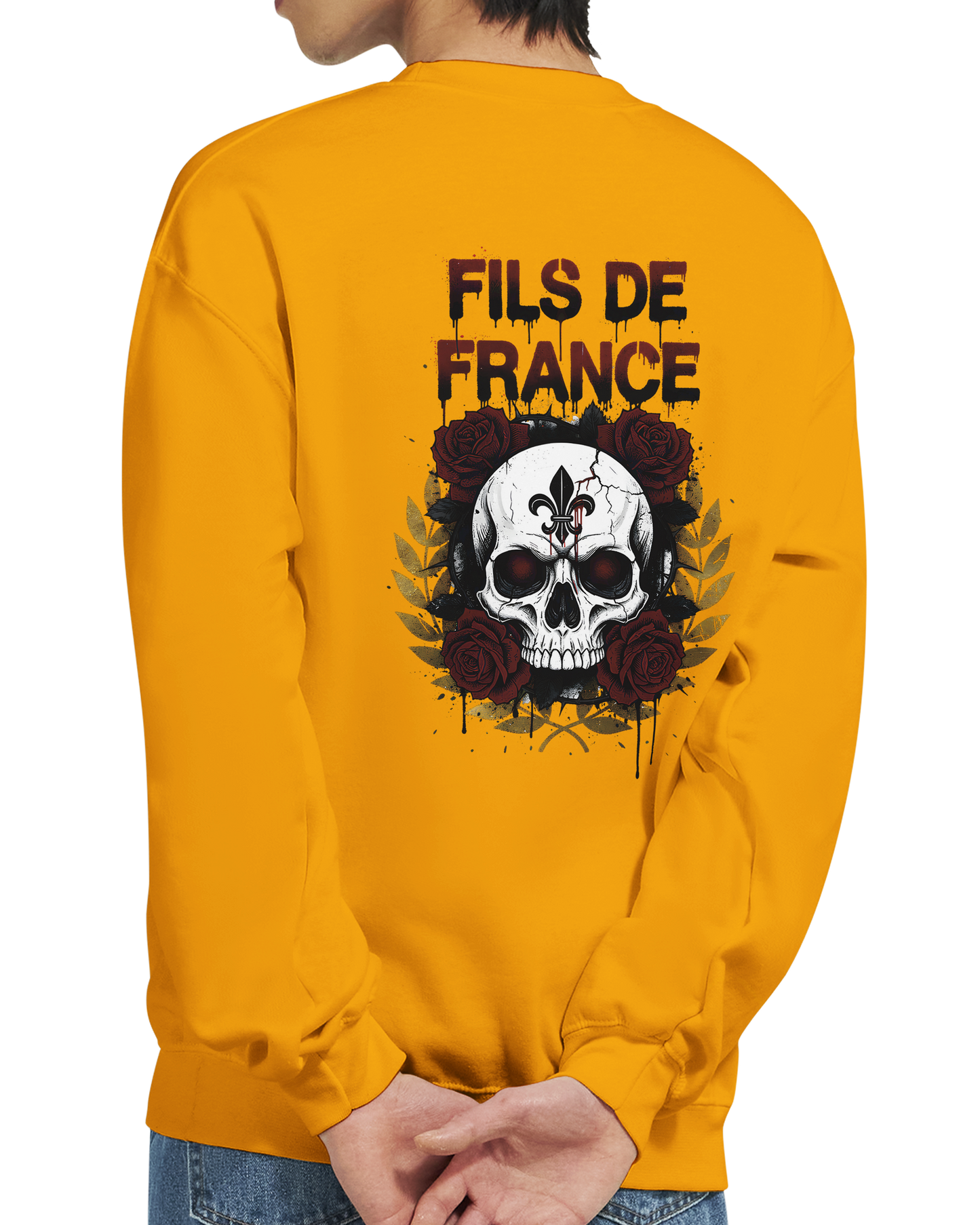 Sweat-shirt Homme Fils de France –Premium Confort Classique