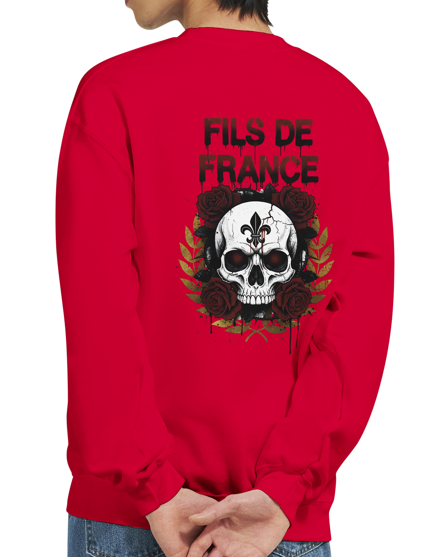 Sweat-shirt Homme Fils de France –Premium Confort Classique