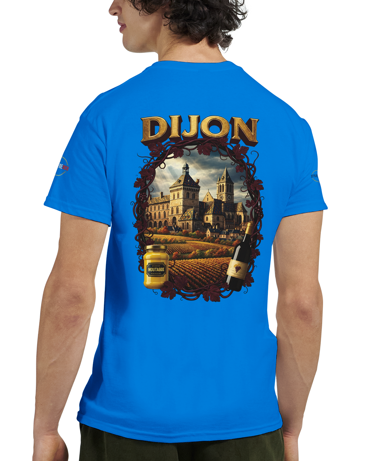 T-shirt Unisexe Dijon – Ville de France en Coton Premium