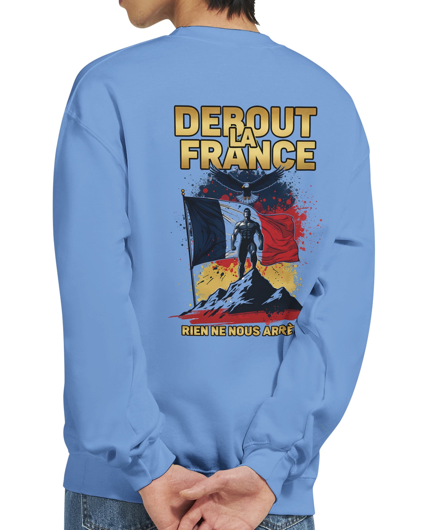 Sweat-shirt Debout La France - Confort Premium et Design Classique