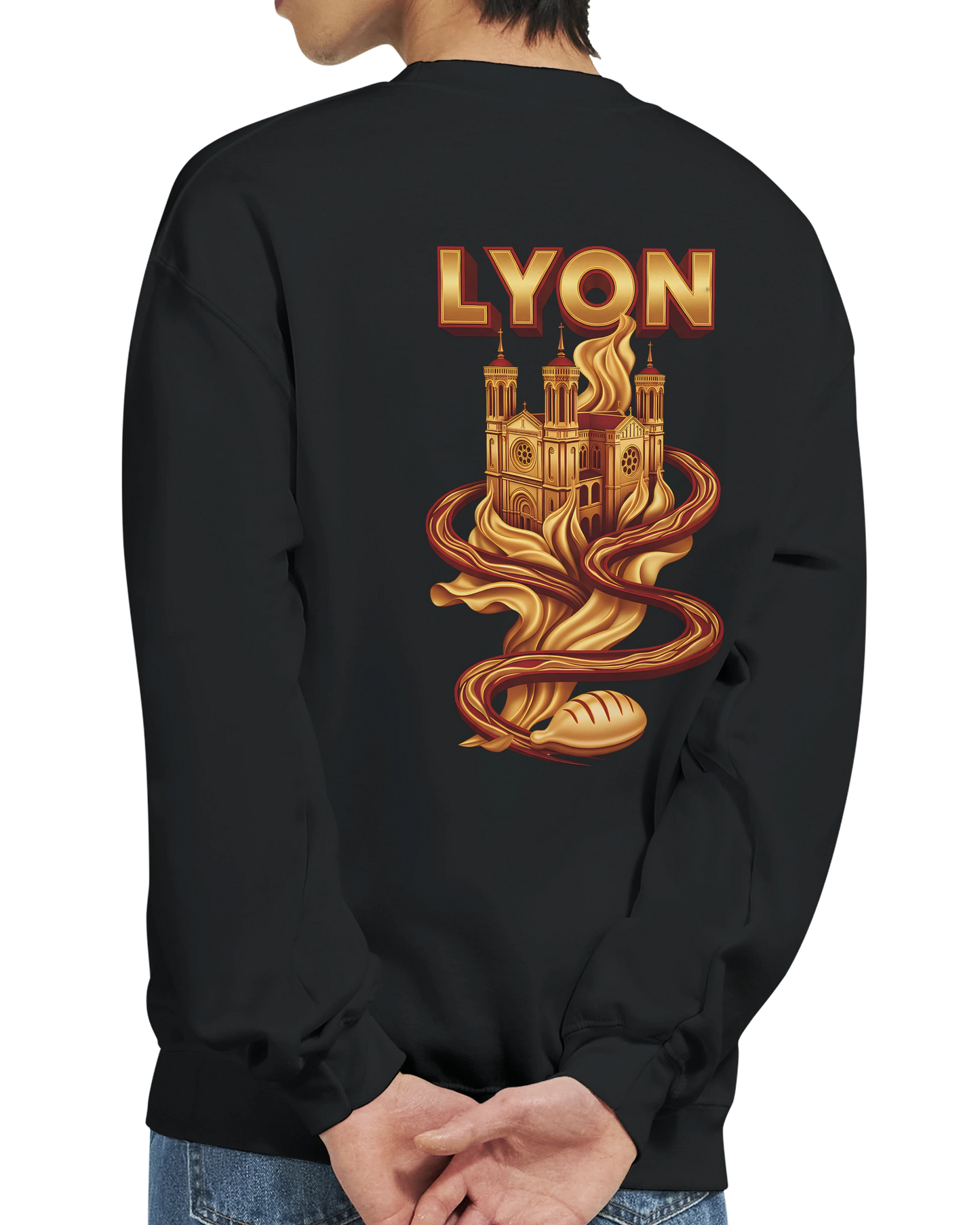 Sweat-shirt Unisexe Lyon – Confort Premium et Style Classique