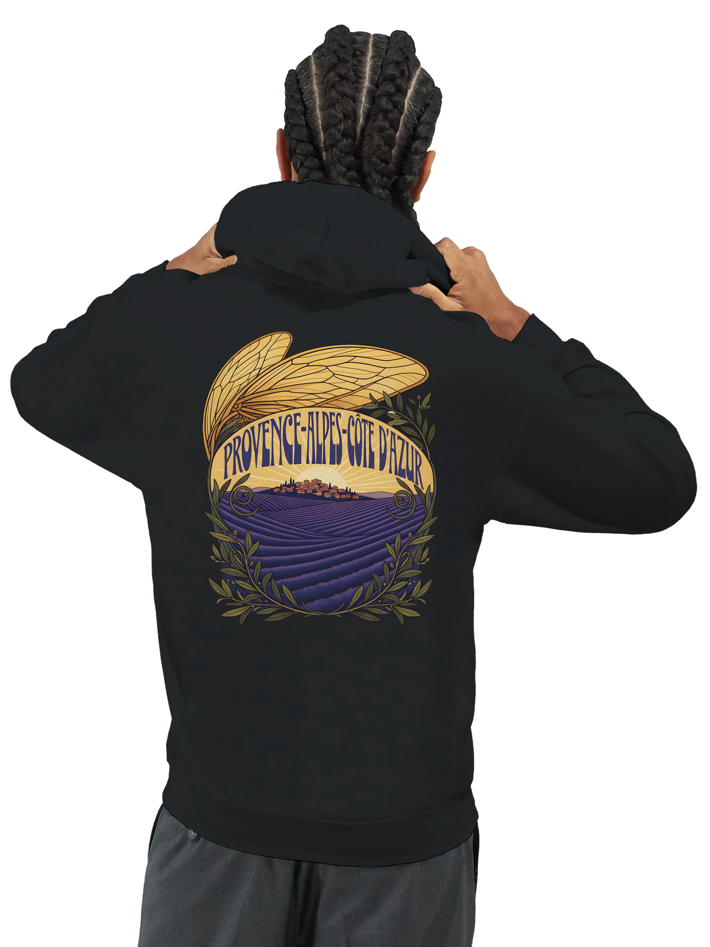 Sweat à capuche unisexe Provence-Alpes-Côte d'Azur – Confort premium