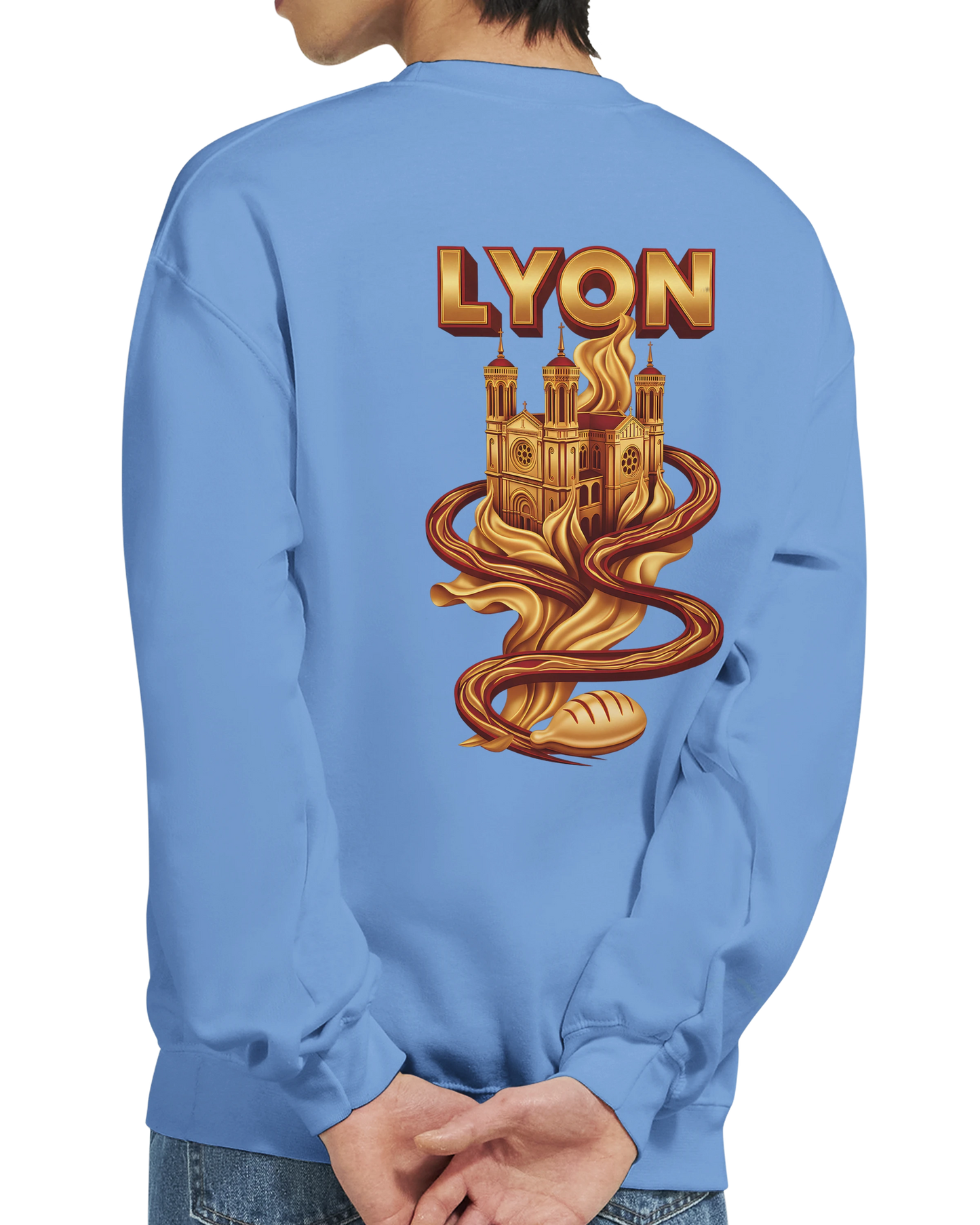 Sweat-shirt Unisexe Lyon – Confort Premium et Style Classique