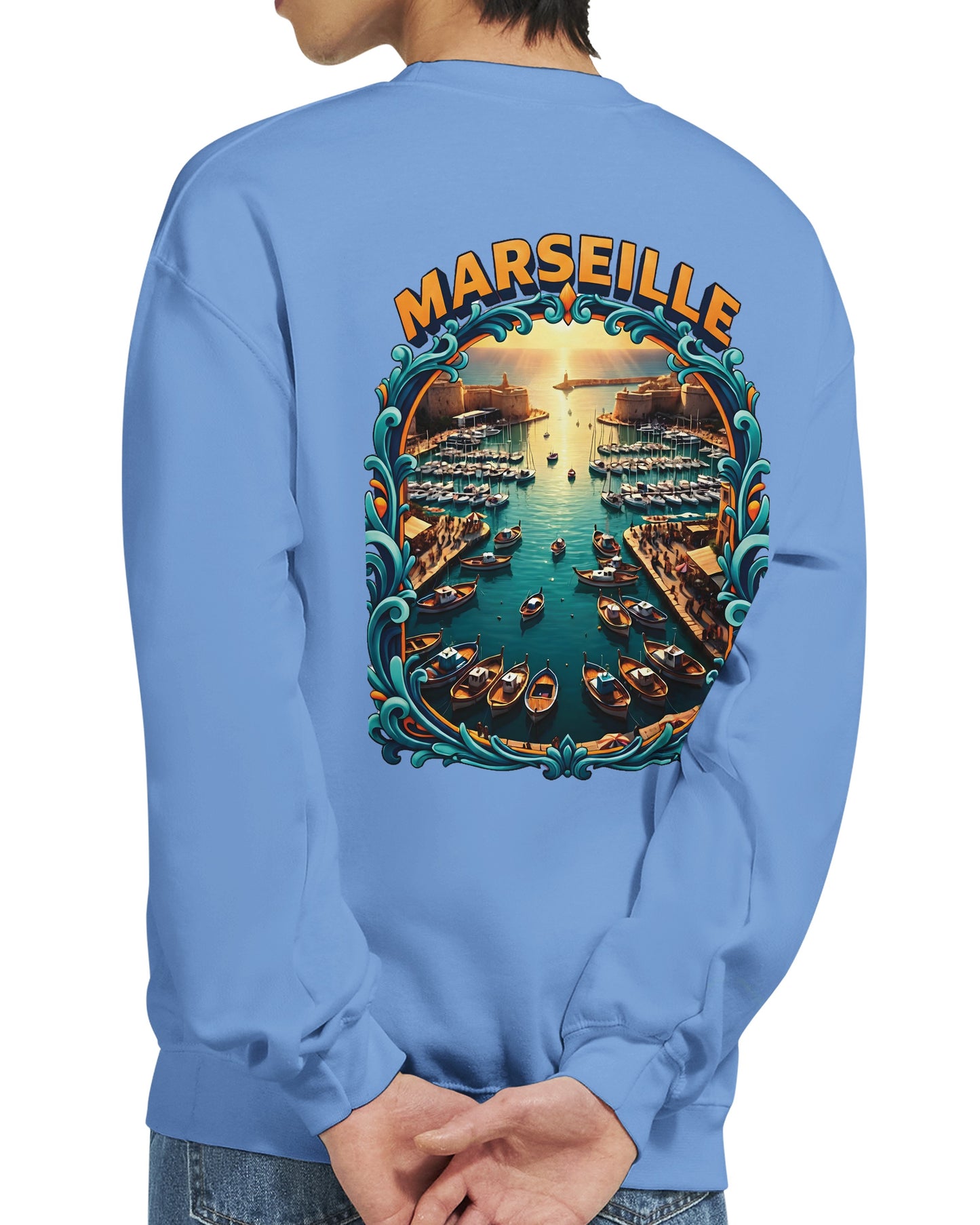 Sweat-shirt Unisexe Marseille - Confort Premium et Style Urbain