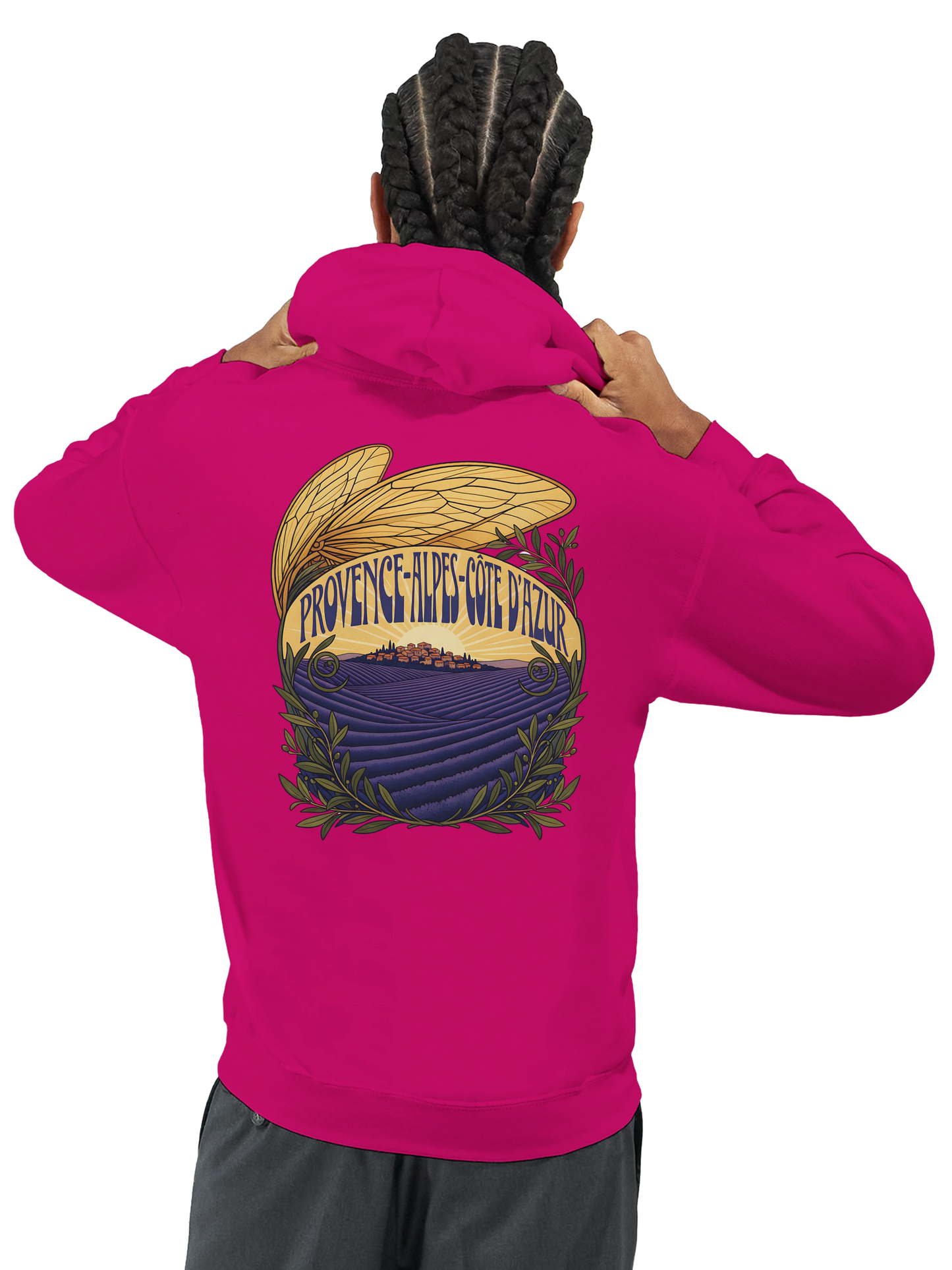 Sweat à capuche unisexe Provence-Alpes-Côte d'Azur – Confort premium