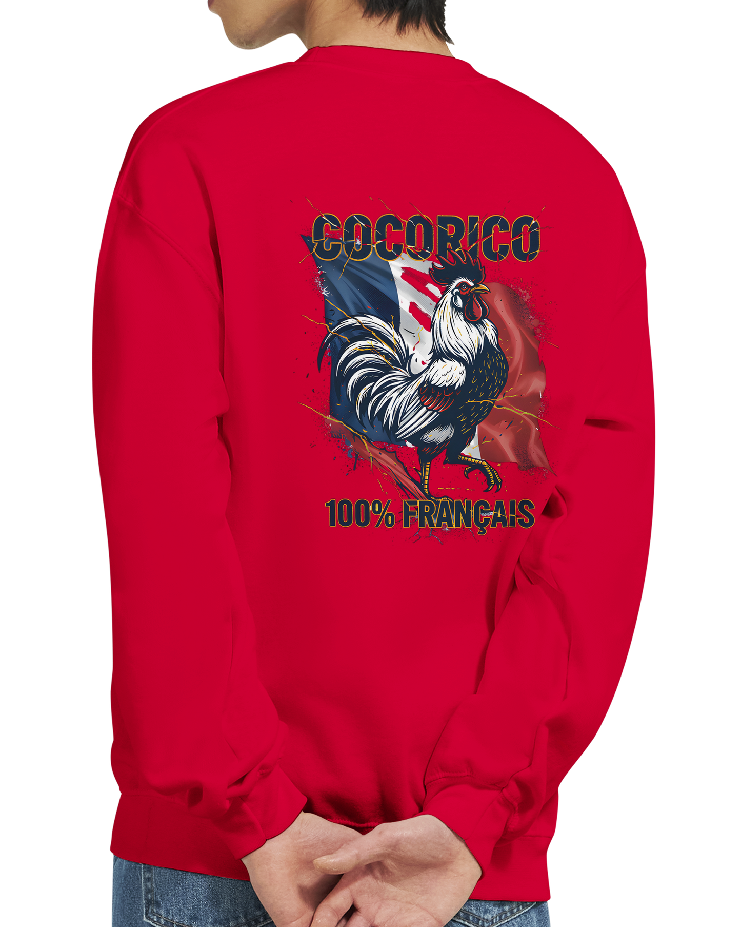 Sweat-shirt Homme Cocorico – Classique et Confortable