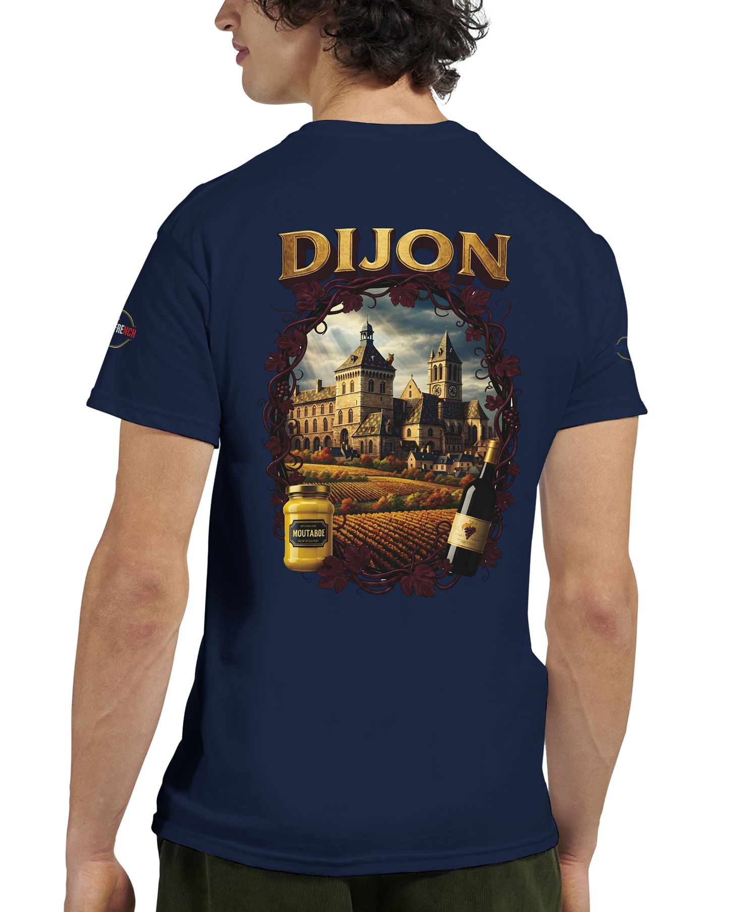 T-shirt Unisexe Dijon – Ville de France en Coton Premium
