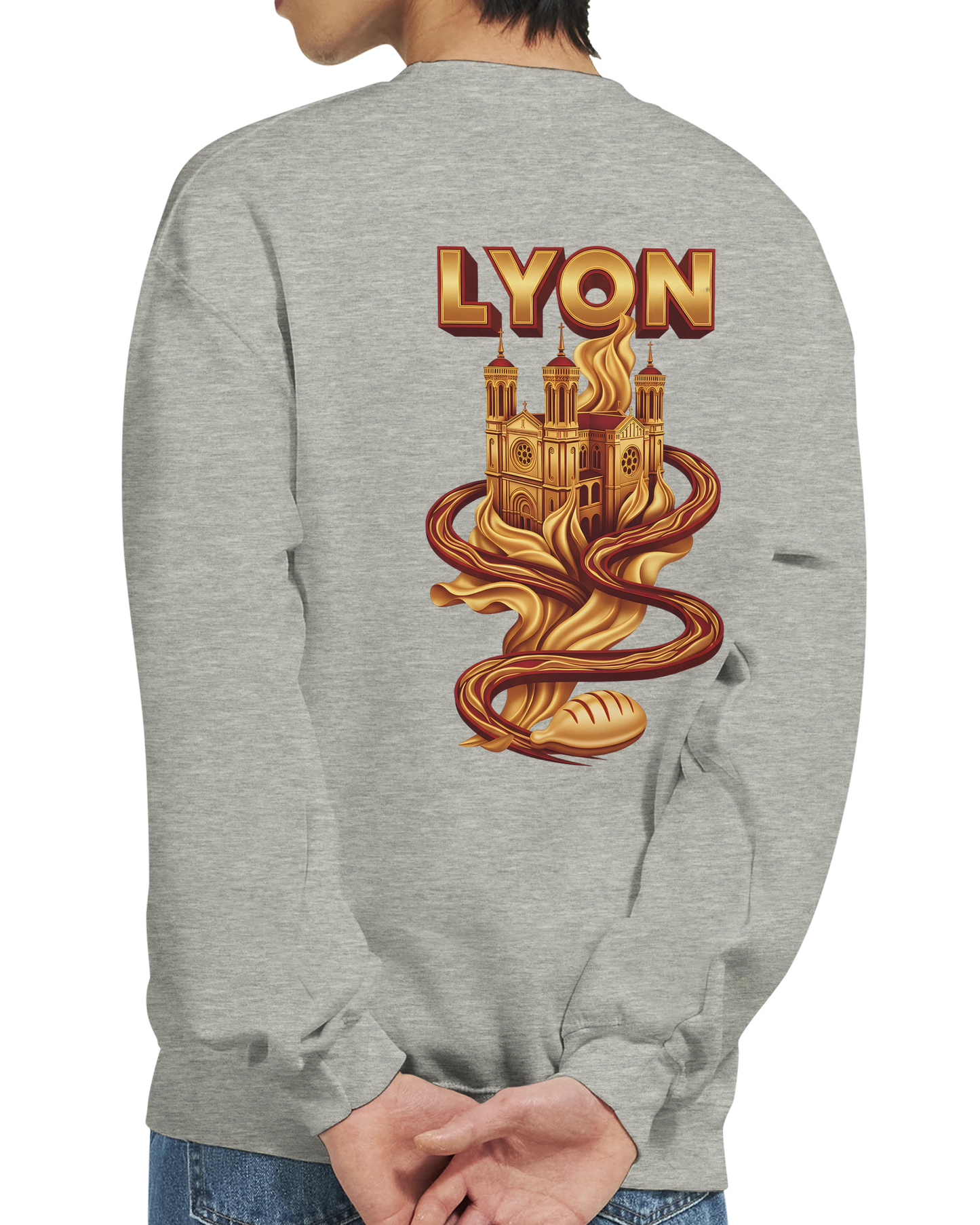 Sweat-shirt Unisexe Lyon – Confort Premium et Style Classique