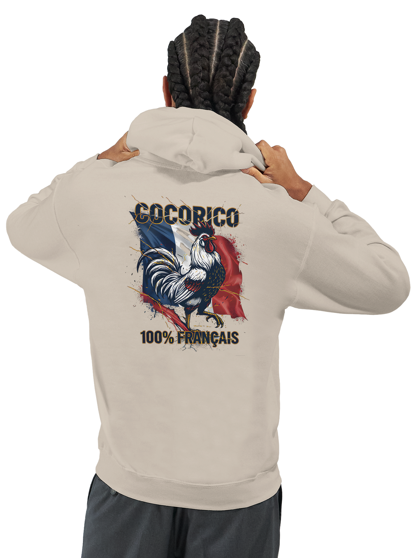 Sweat à Capuche Homme Cocorico – Confort et Style Français