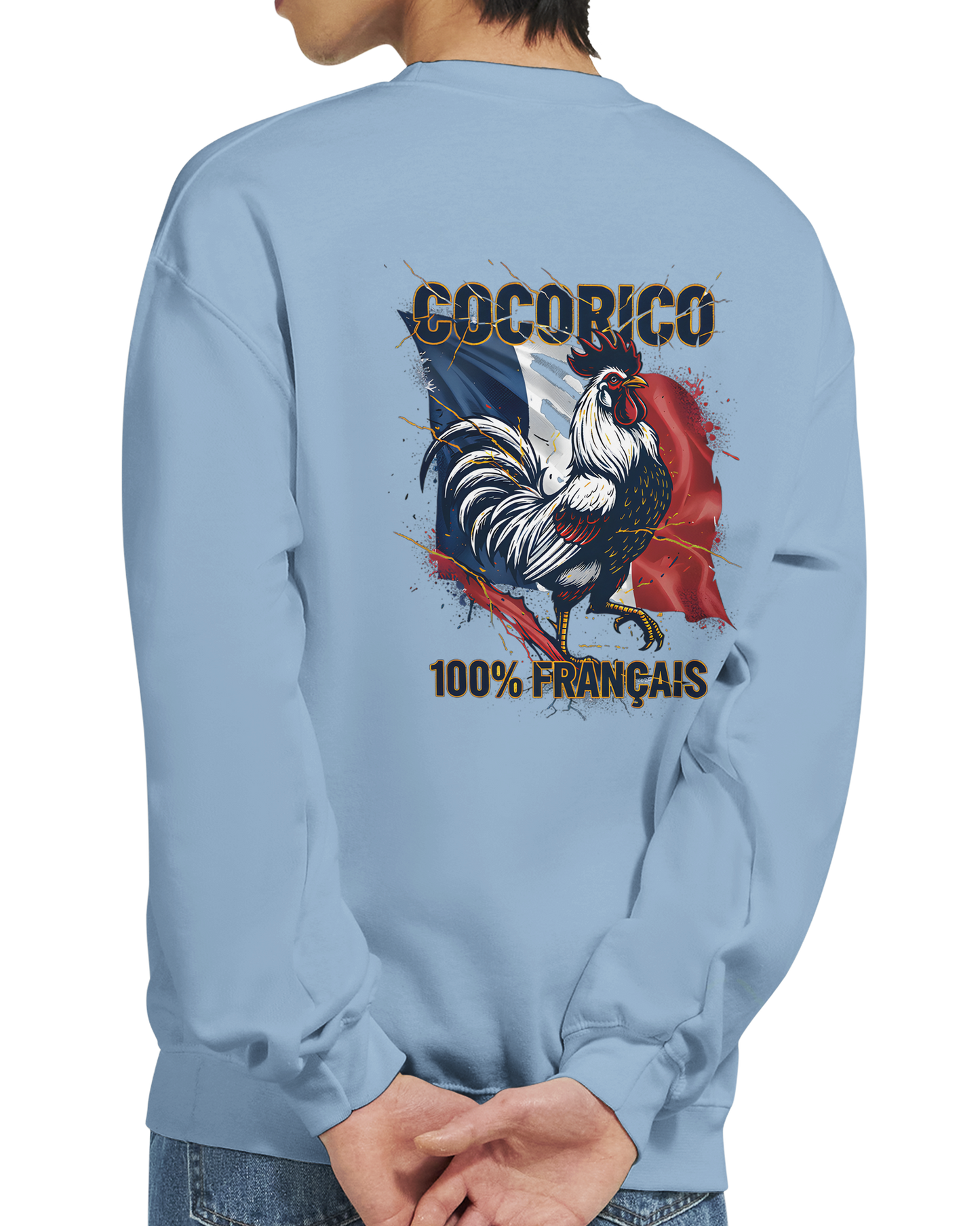 Sweat-shirt Homme Cocorico – Classique et Confortable