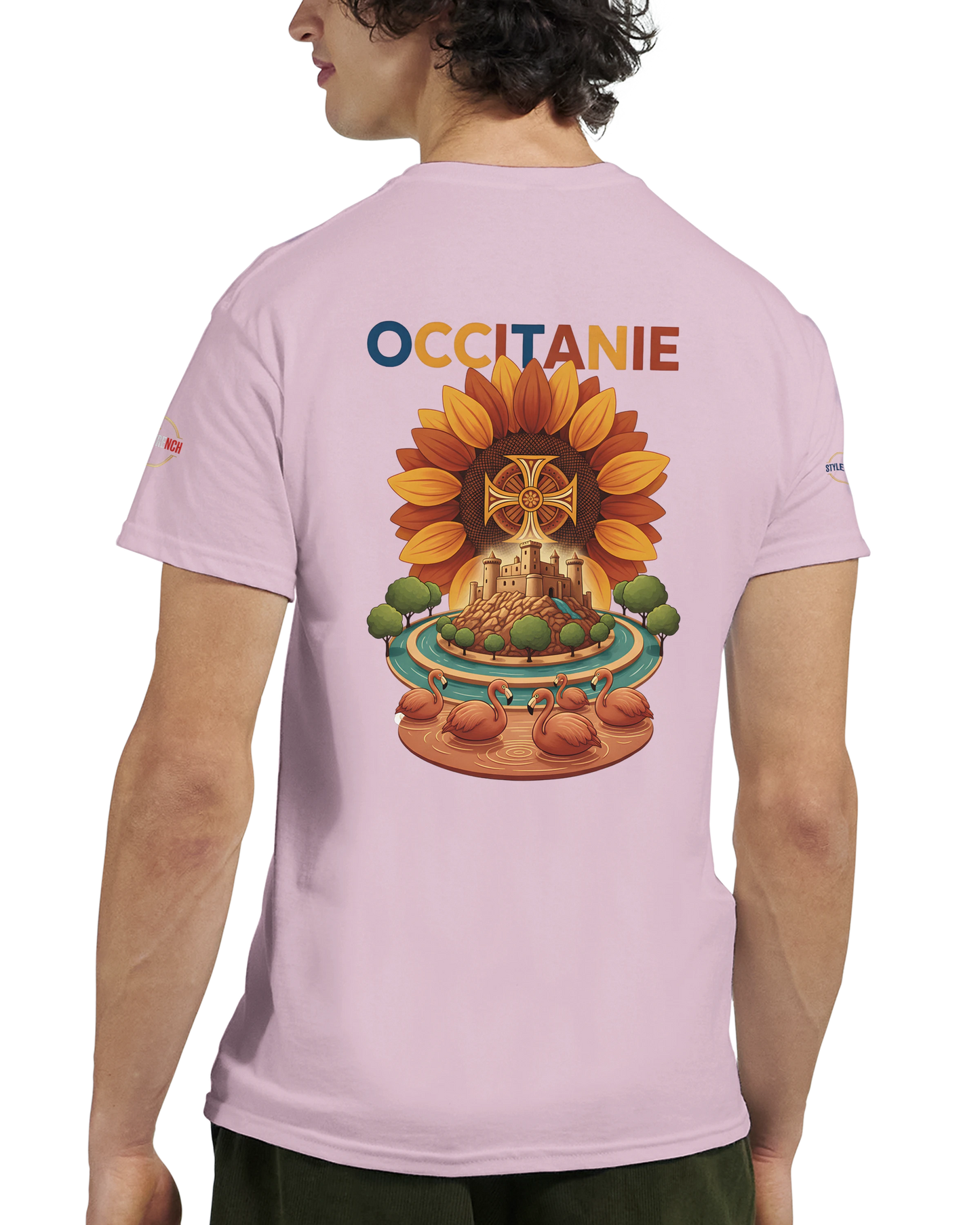 T-shirt Unisexe Occitanie – Coton Épais Premium