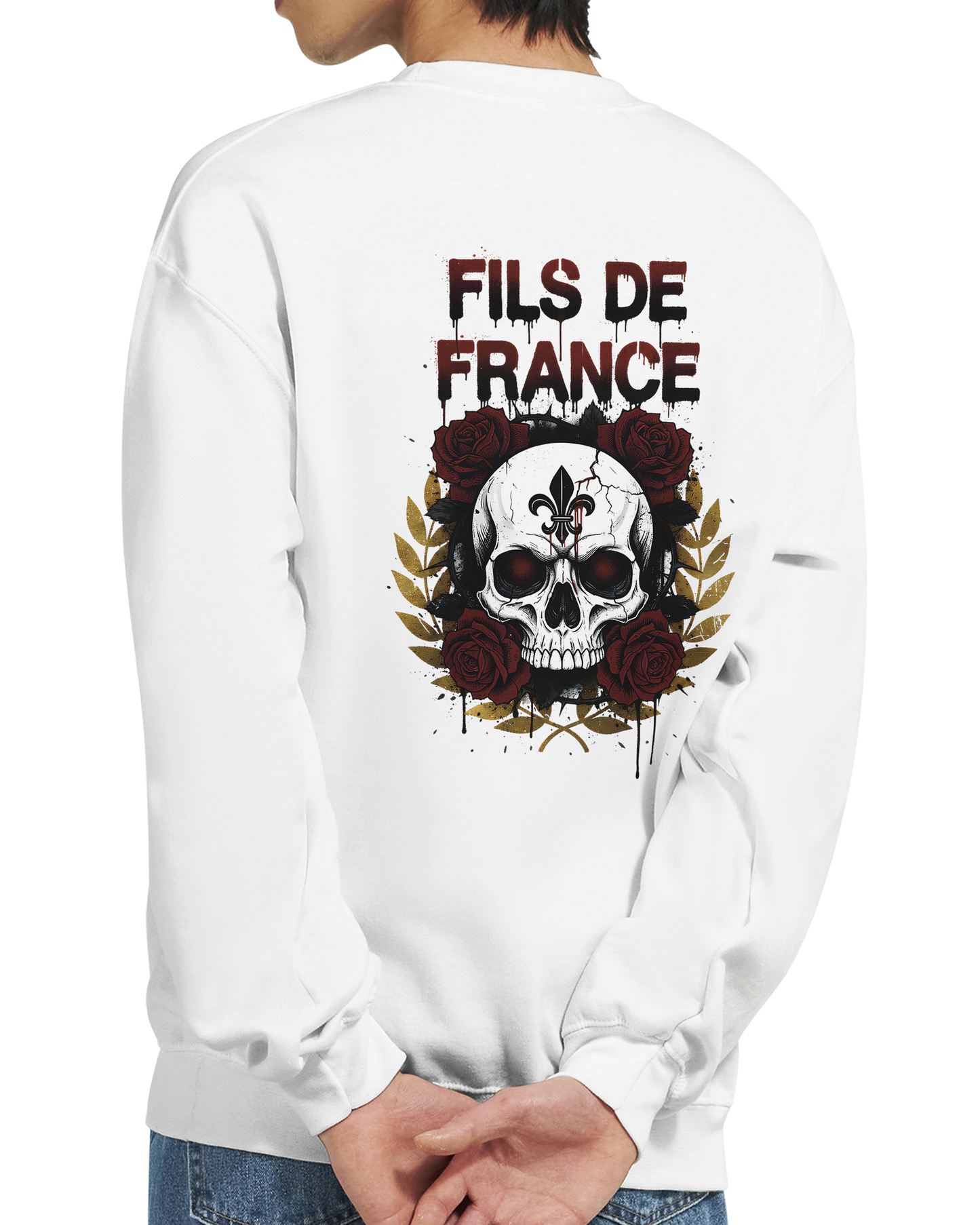 Sweat-shirt Homme Fils de France –Premium Confort Classique