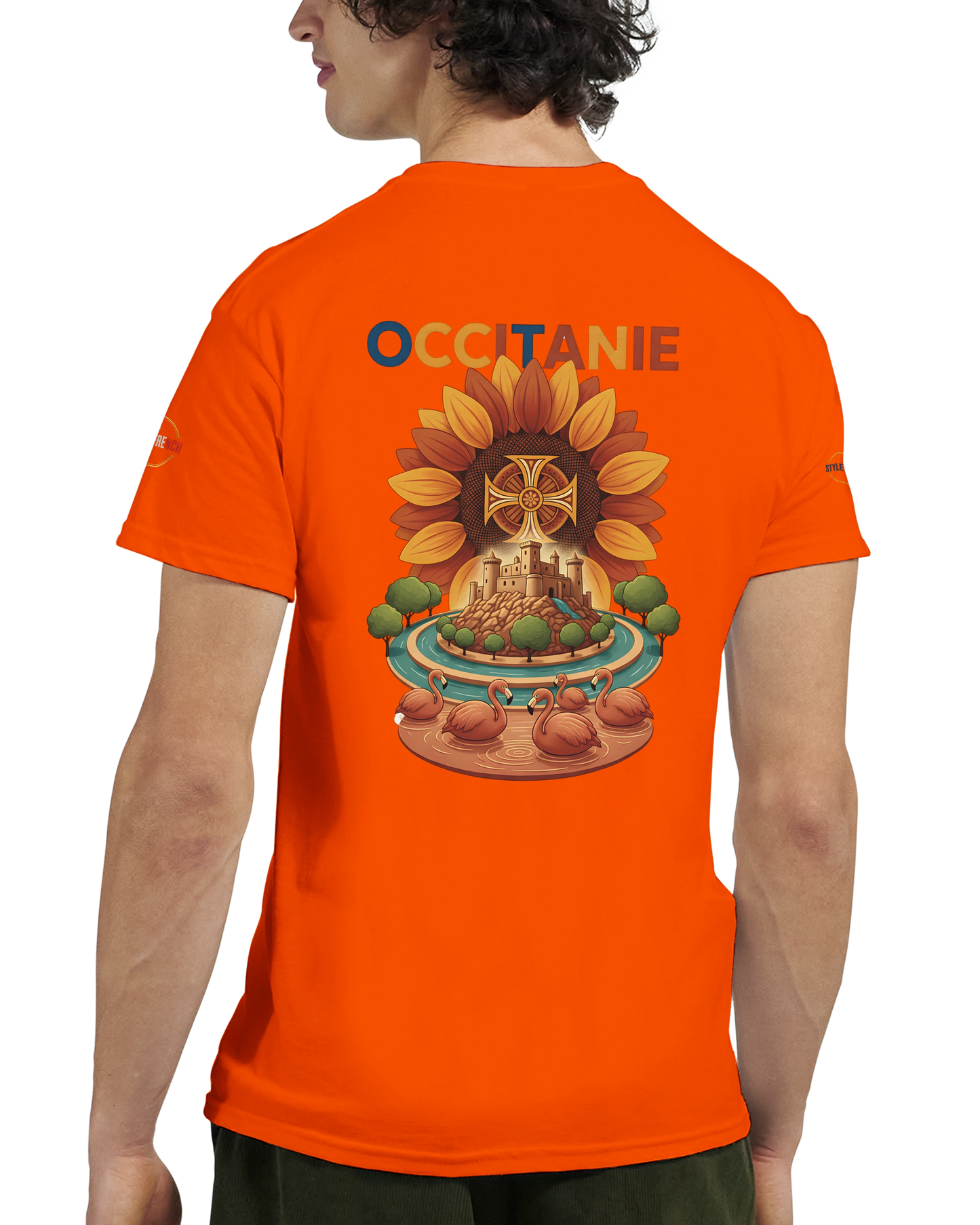 T-shirt Unisexe Occitanie – Coton Épais Premium